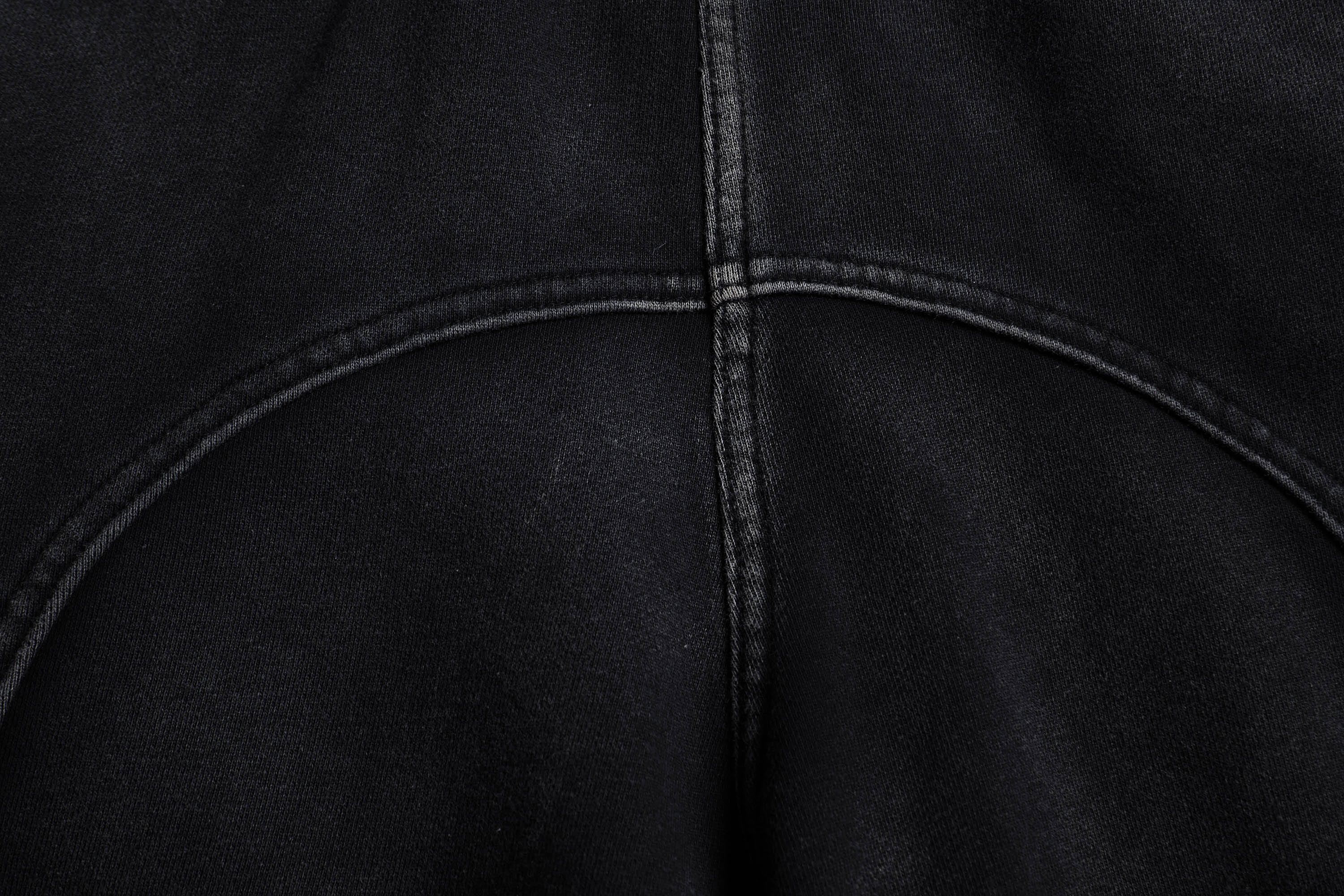 DND4DES Deconstructed Distressed Double-Knee Shorts