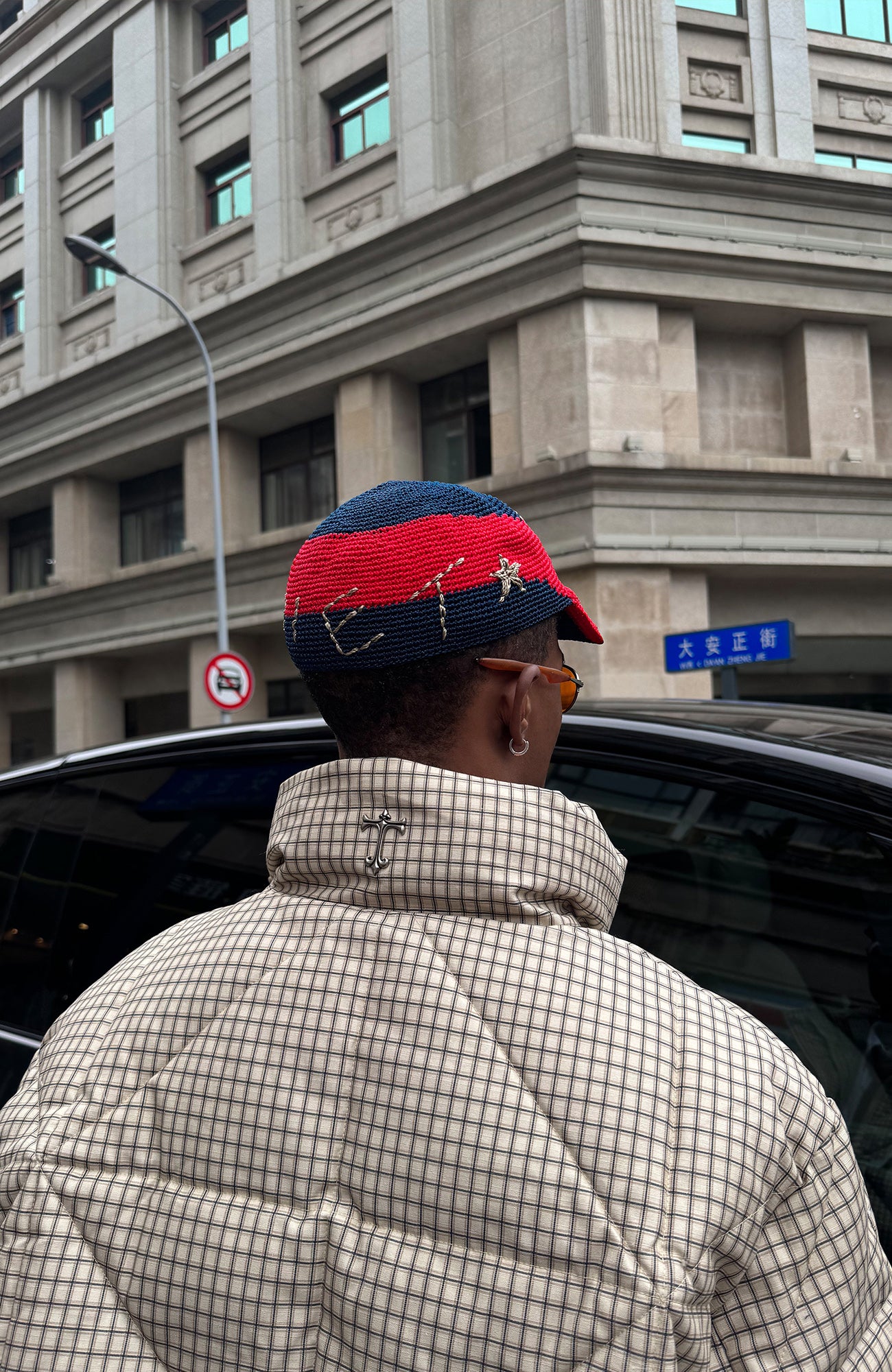 STEEPC Plaid Quilted Padded Jacket