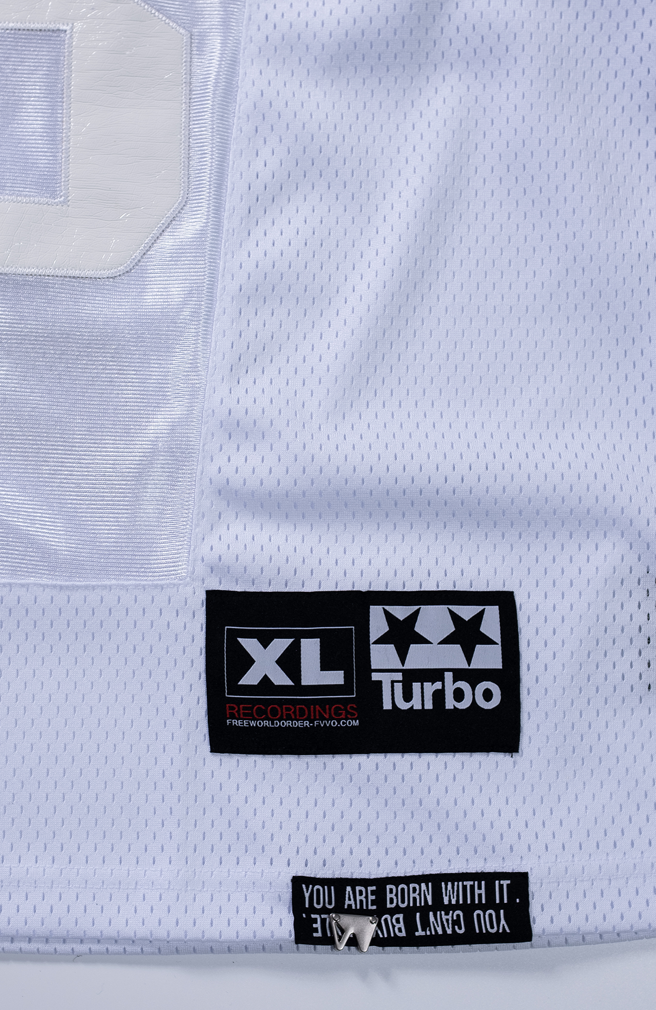 FVVO Padded Shoulder V-Neck Jersey