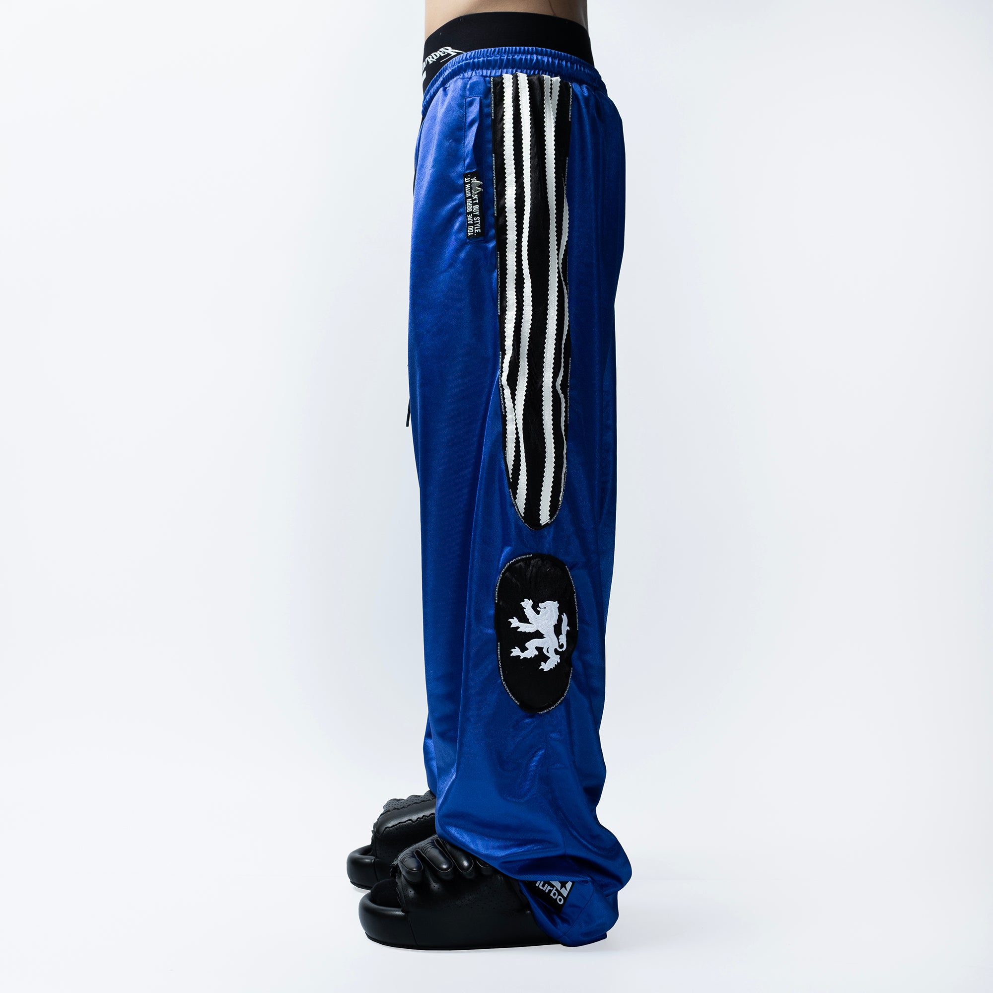 FVVO Wild Spirit Wolf Embroidered Pants