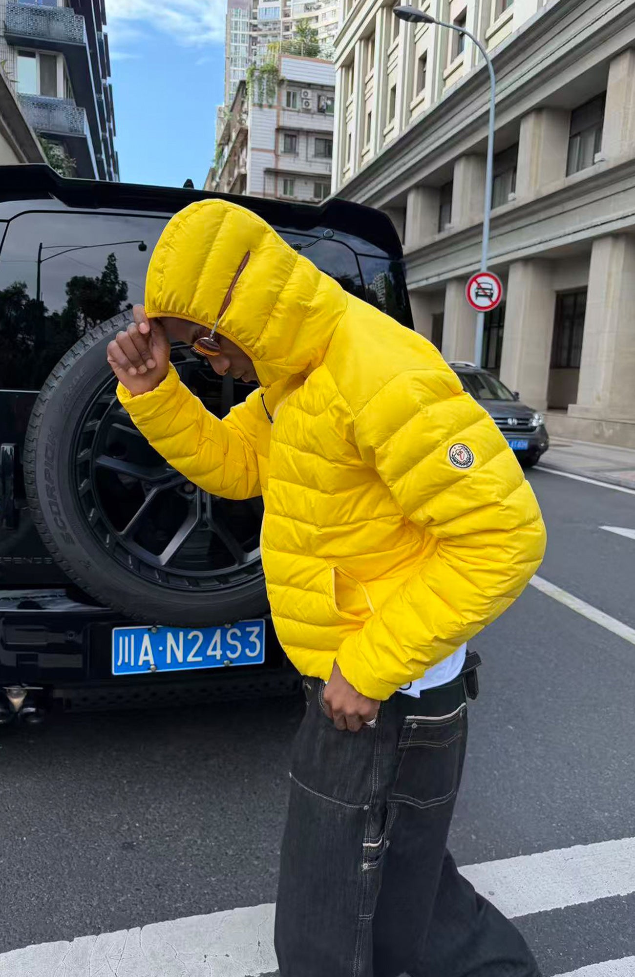 STEEPC Essential Quilted Lightweight Hooded Puffer