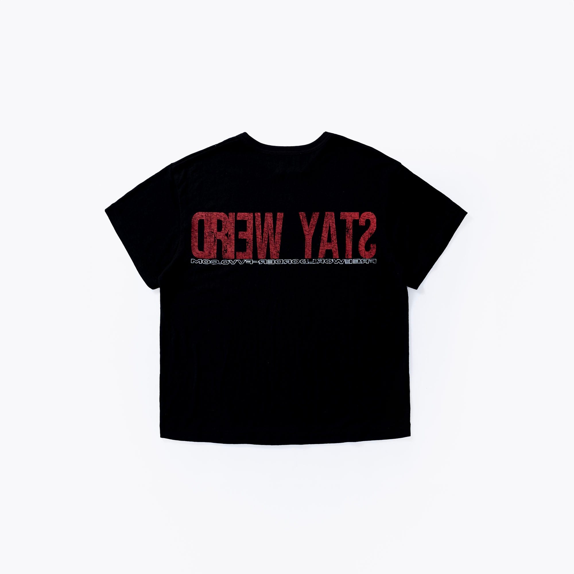 FVVO Stay Weird Graphic Punk T-Shirt, premium urban and streetwear designers apparel on PROJECTISR.com, FVVO