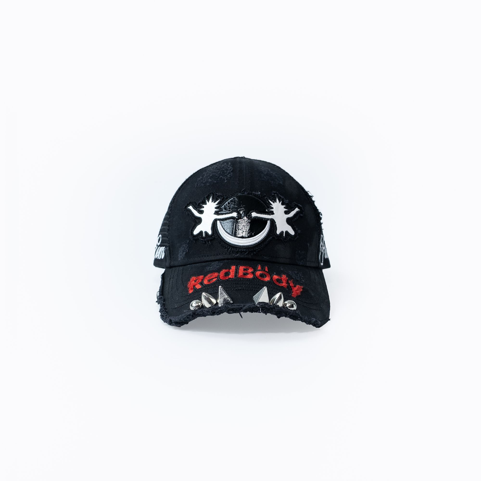 FVVO Punk Studded Washed Cap