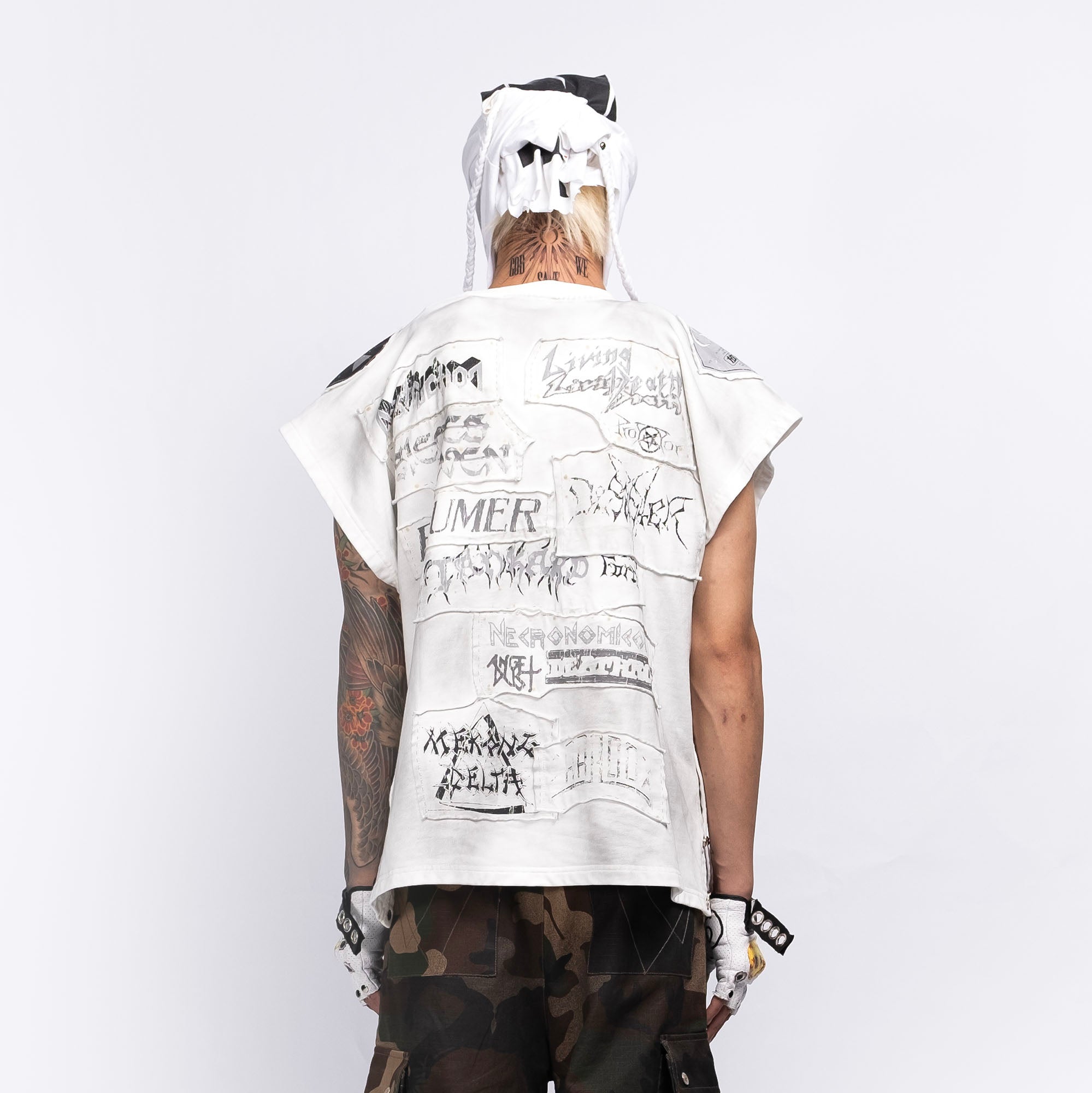 FVVO Patch Washed Sleeveless Tee