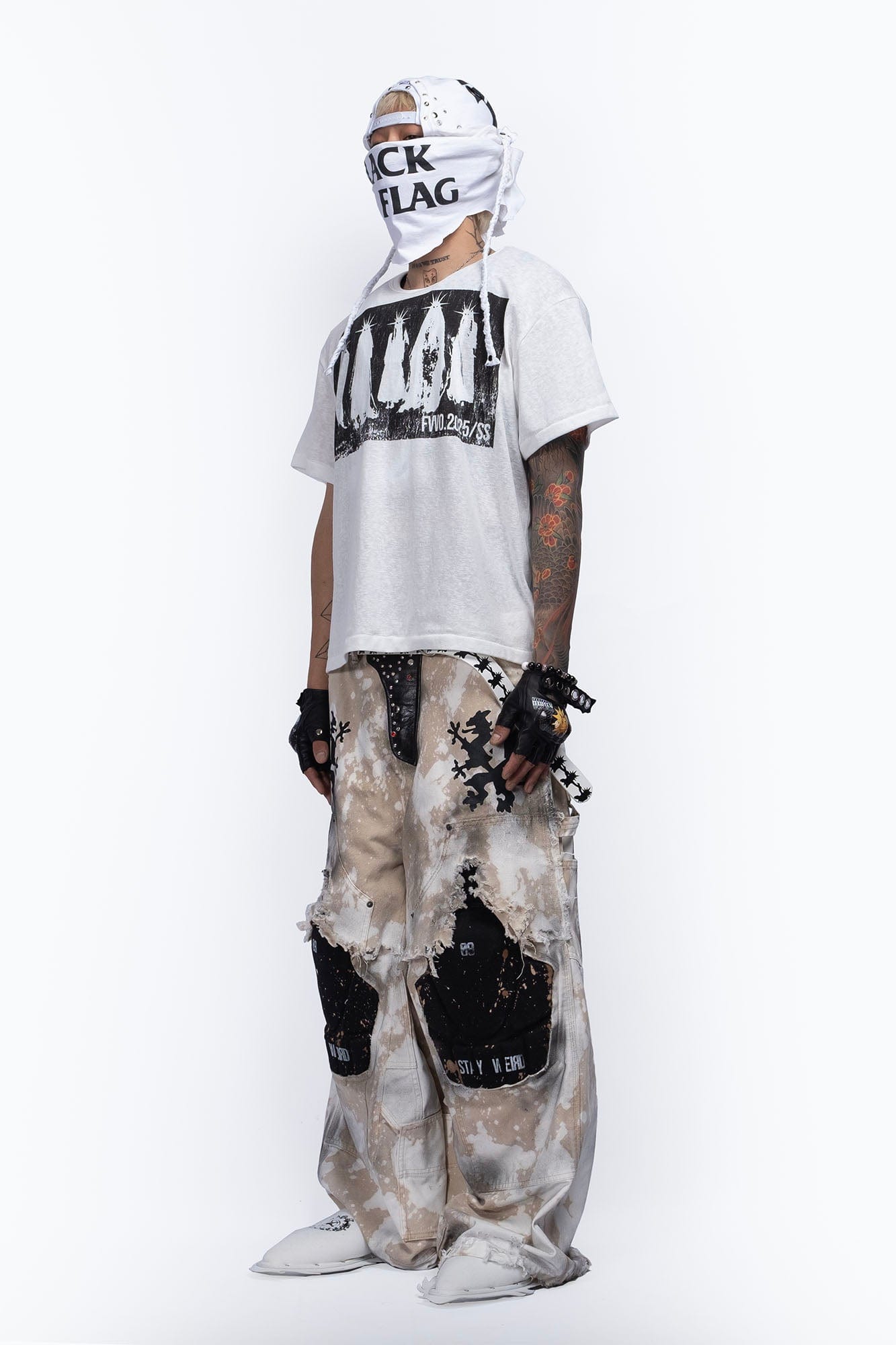 FVVO Stay Weird Graphic Punk T-Shirt, premium urban and streetwear designers apparel on PROJECTISR.com, FVVO