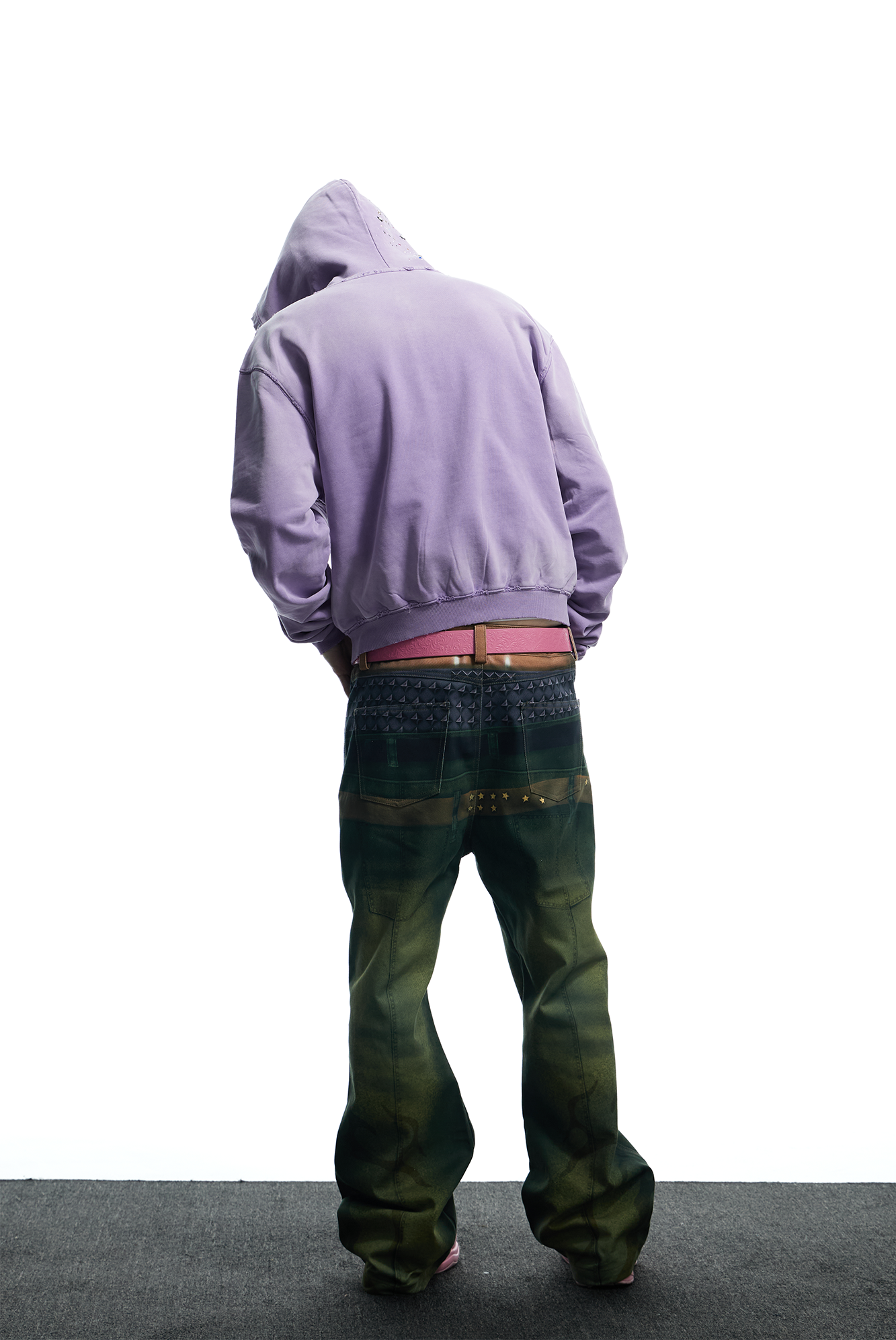 DND4DES Starry Diamond Washed Zip-Up Hoodie, premium urban and streetwear designers apparel on PROJECTISR.com, DND4DES