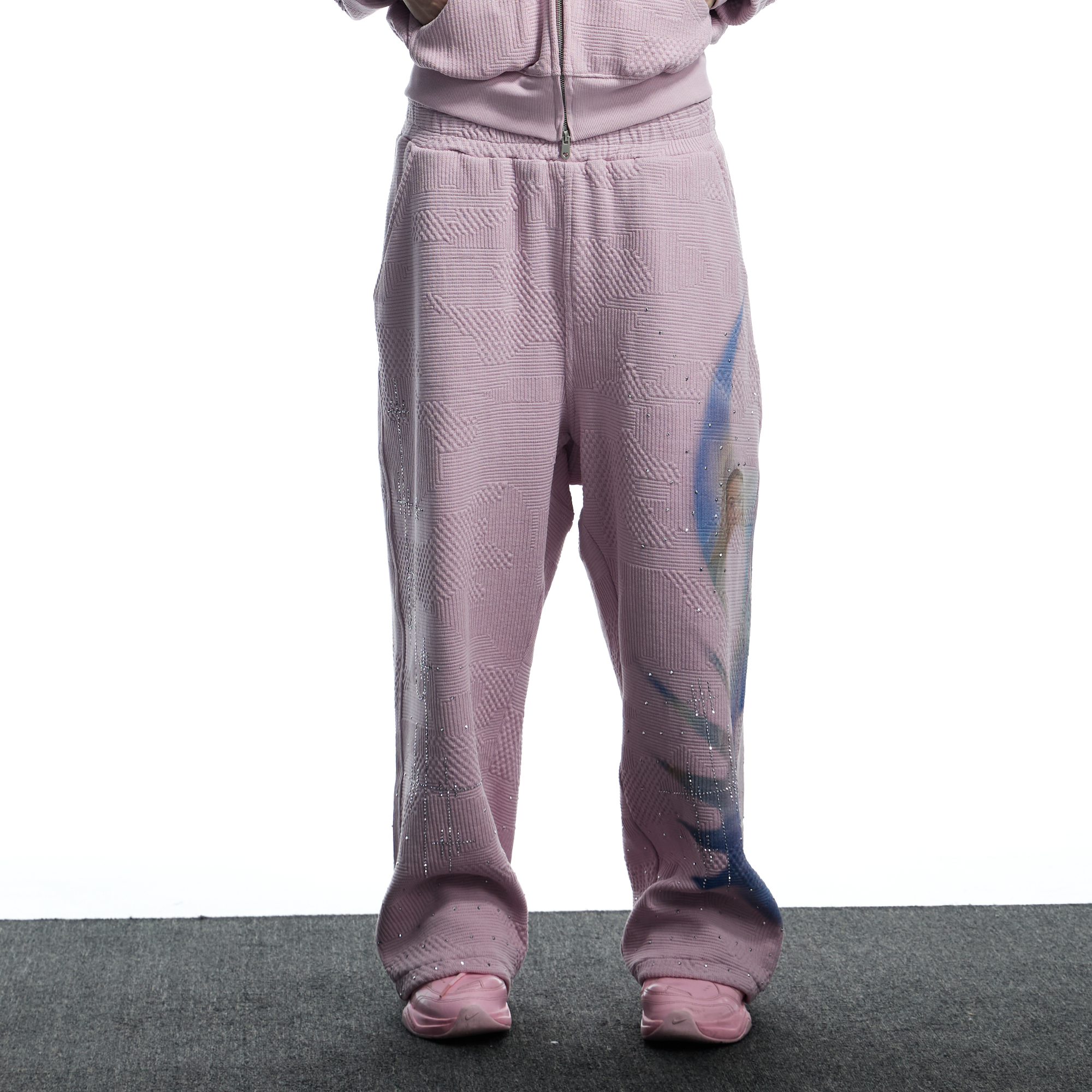 DND4DES Dreamcore Print Diamond Sweatpants, premium urban and streetwear designers apparel on PROJECTISR.com, DND4DES