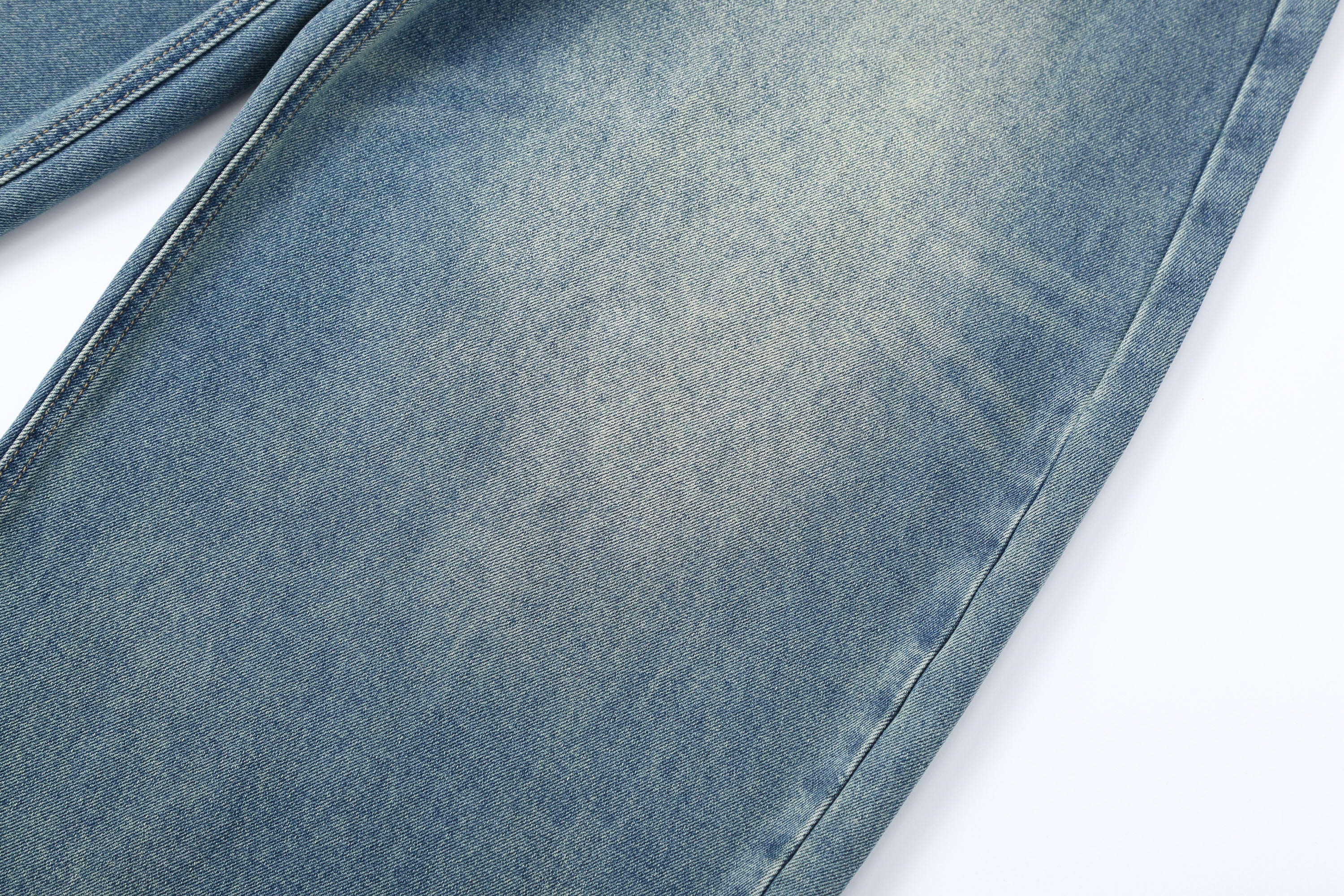CLP Washed Studded Barrel Jeans, premium urban and streetwear designers apparel on PROJECTISR.com, CLP