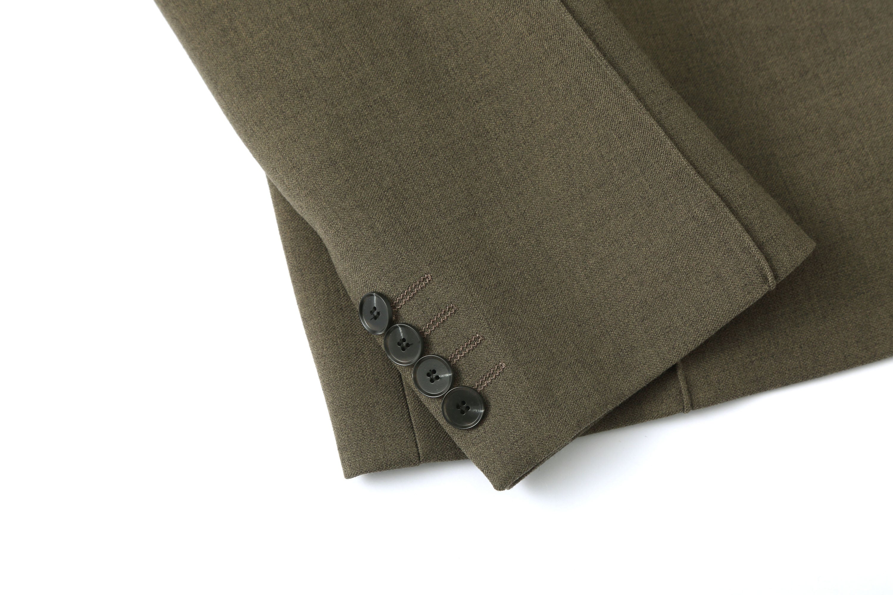 CLP Cinched-Waist Padded Shoulder Blazer Brown, premium urban and streetwear designers apparel on PROJECTISR.com, CLP