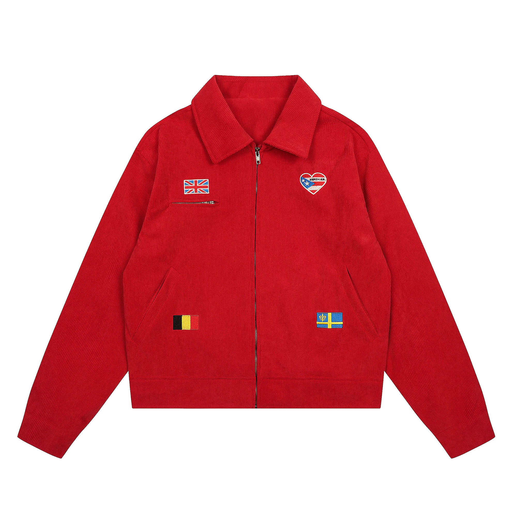 CLP Retro Patch Corduroy Jacket