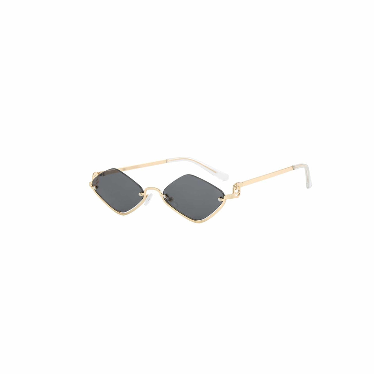 DAMAGE ASIA Diamond Half-Rim Sunglasses display picture 1