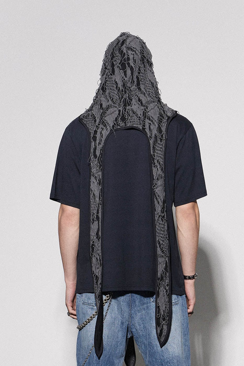 DND4DES Ripped Bunny Ears Durag, premium urban and streetwear designers apparel on PROJECTISR.com, DND4DES