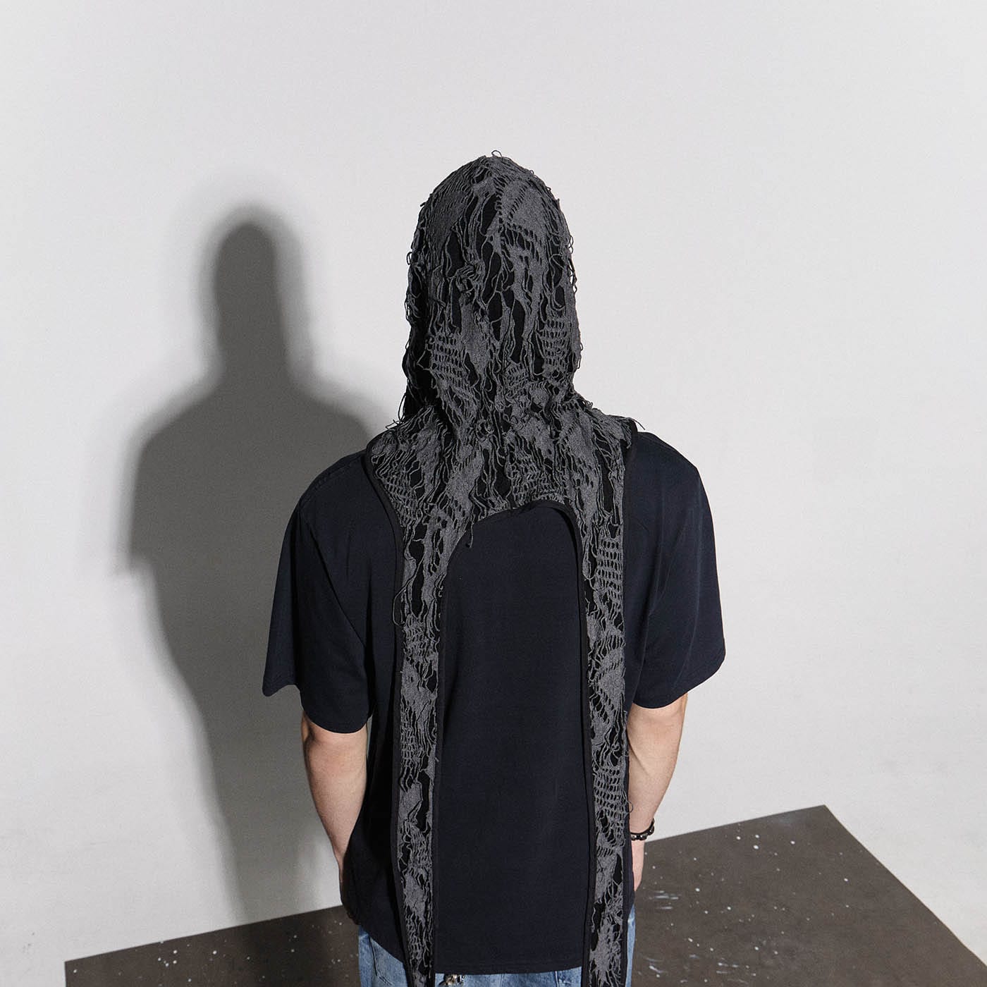 DND4DES Ripped Bunny Ears Durag, premium urban and streetwear designers apparel on PROJECTISR.com, DND4DES
