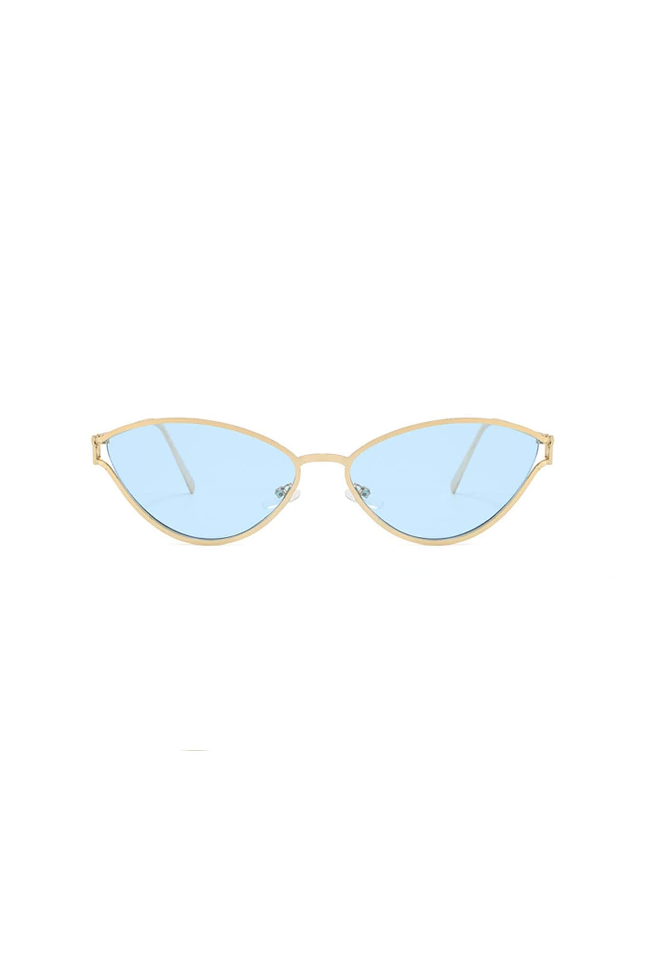 DAMAGE ASIA Retro Cat-Eye Tinted Sunglasses