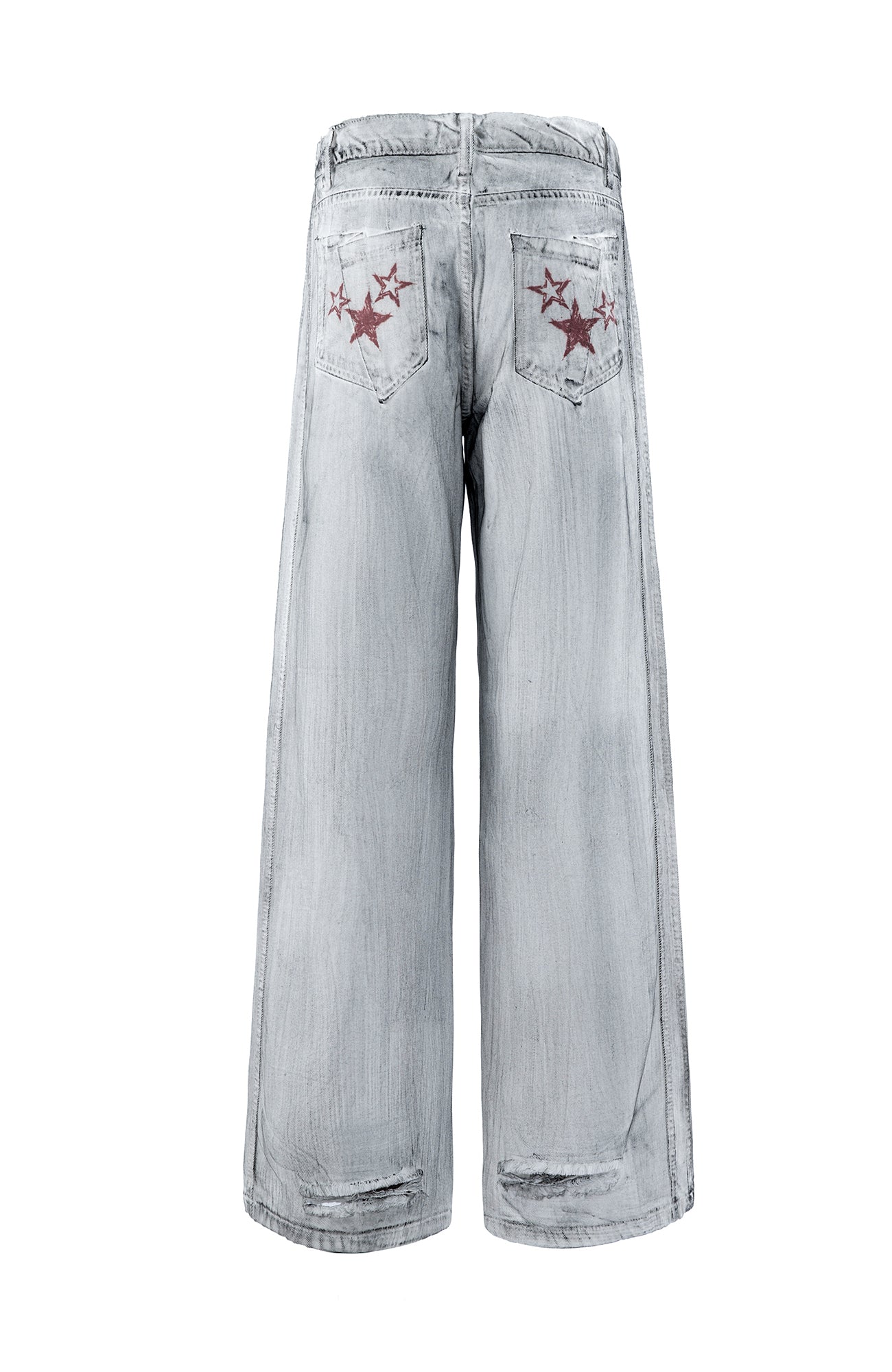 MOGONGSHE Dusty Washed Baggy Jeans