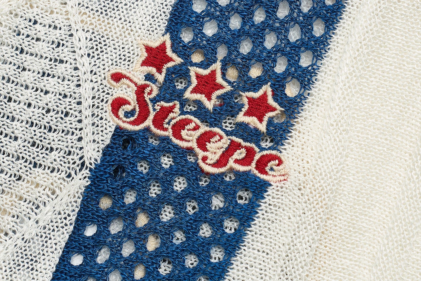 STEEPC No.96 Patchwork Striped Knit Half Shirt, premium urban and streetwear designers apparel on PROJECTISR.com, STEEPC