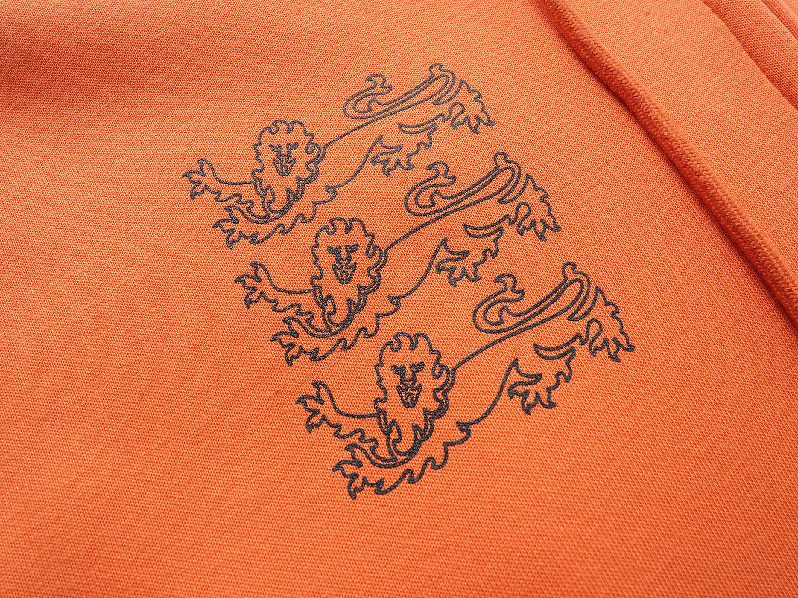 CLP Badge Patch Cropped Zip-Up Hoodie