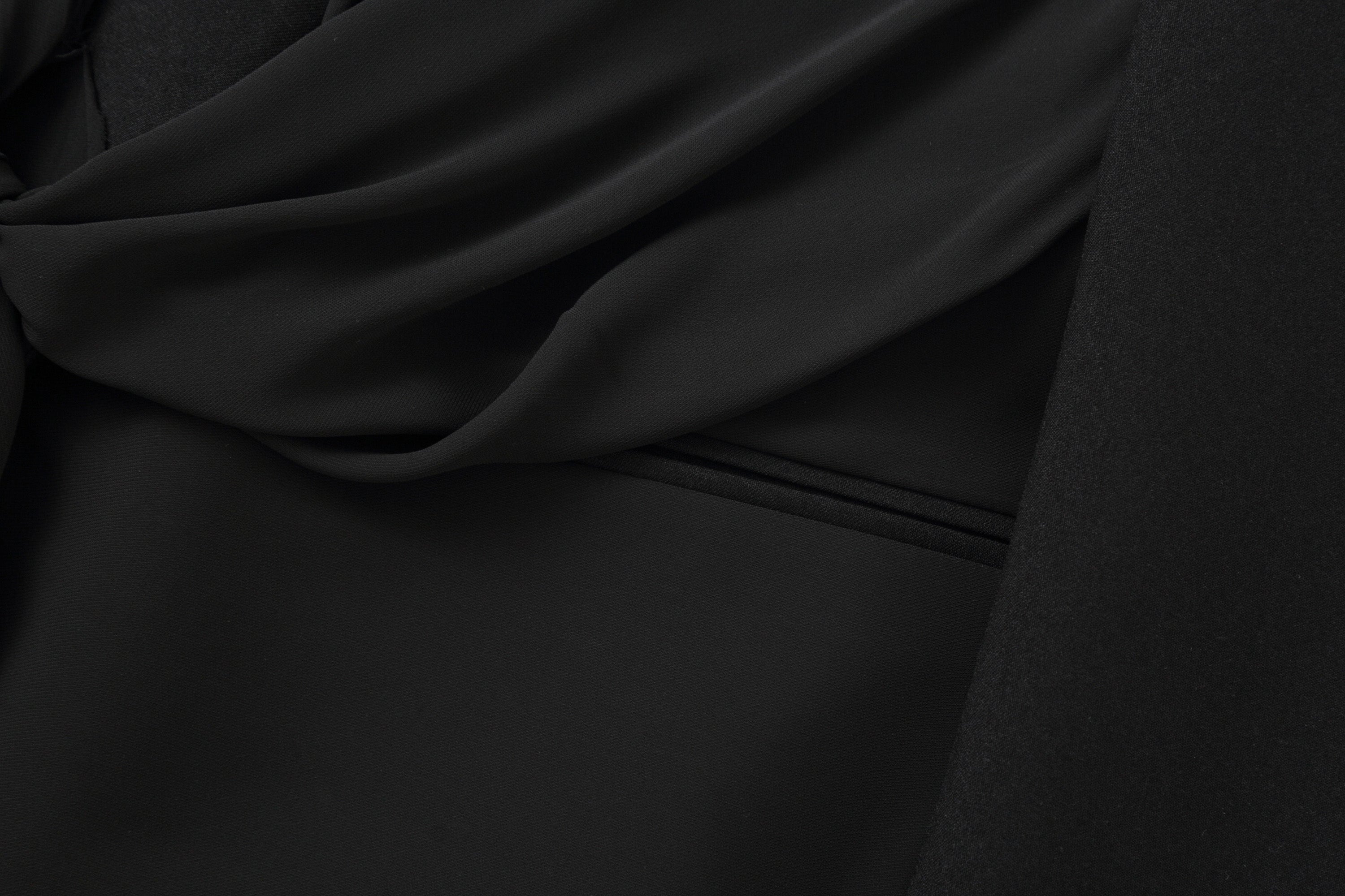 CLP Chic Draped Sash Waist Blazer, premium urban and streetwear designers apparel on PROJECTISR.com, CLP