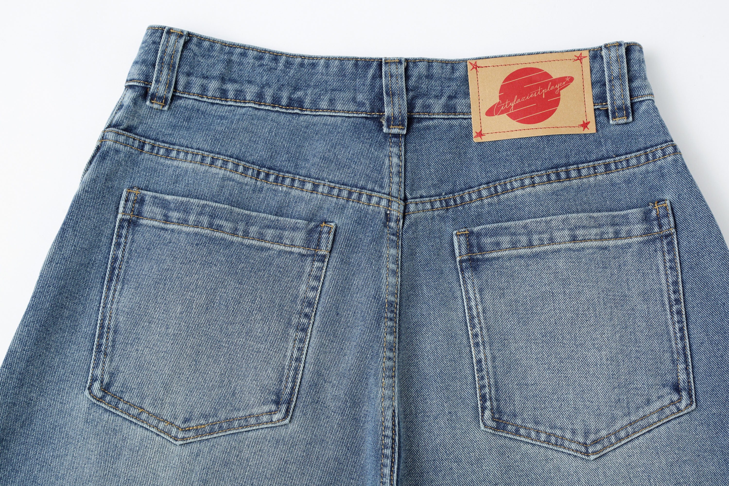 CLP Diamond Studded Wide-Leg Jeans, premium urban and streetwear designers apparel on PROJECTISR.com, CLP