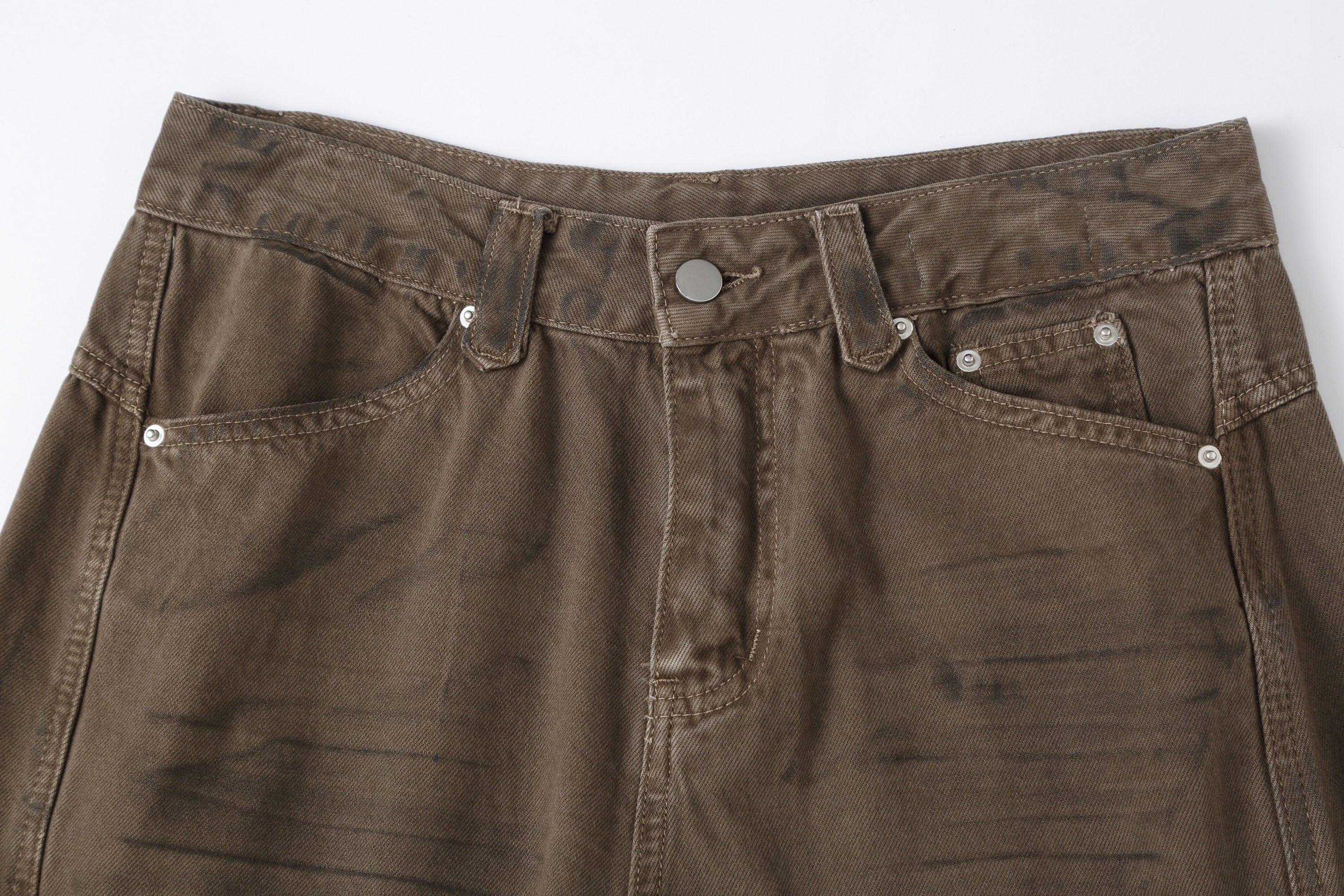 CLP Retro Panel Straight-Leg Jeans, premium urban and streetwear designers apparel on PROJECTISR.com, CLP