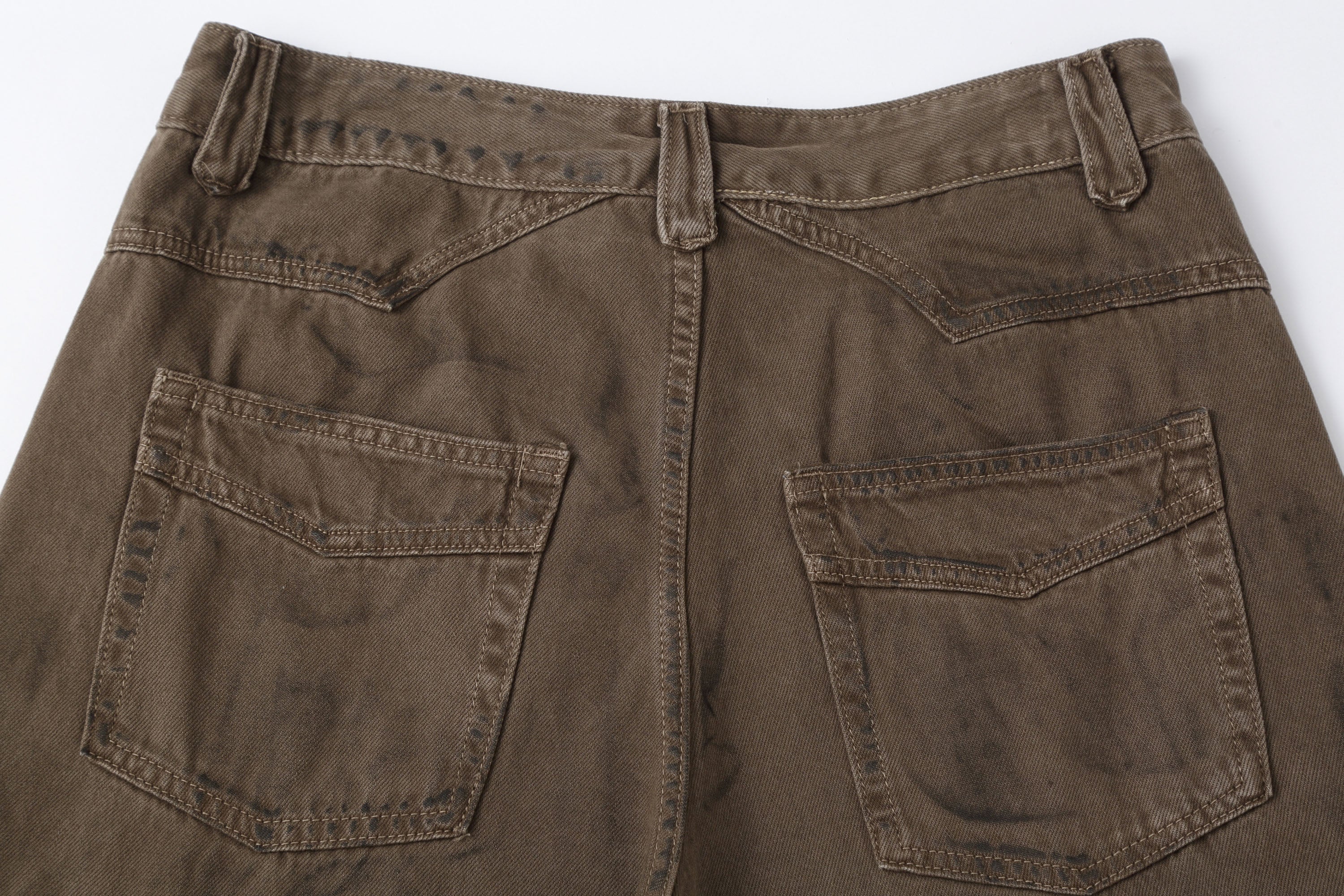 CLP Retro Panel Straight-Leg Jeans, premium urban and streetwear designers apparel on PROJECTISR.com, CLP