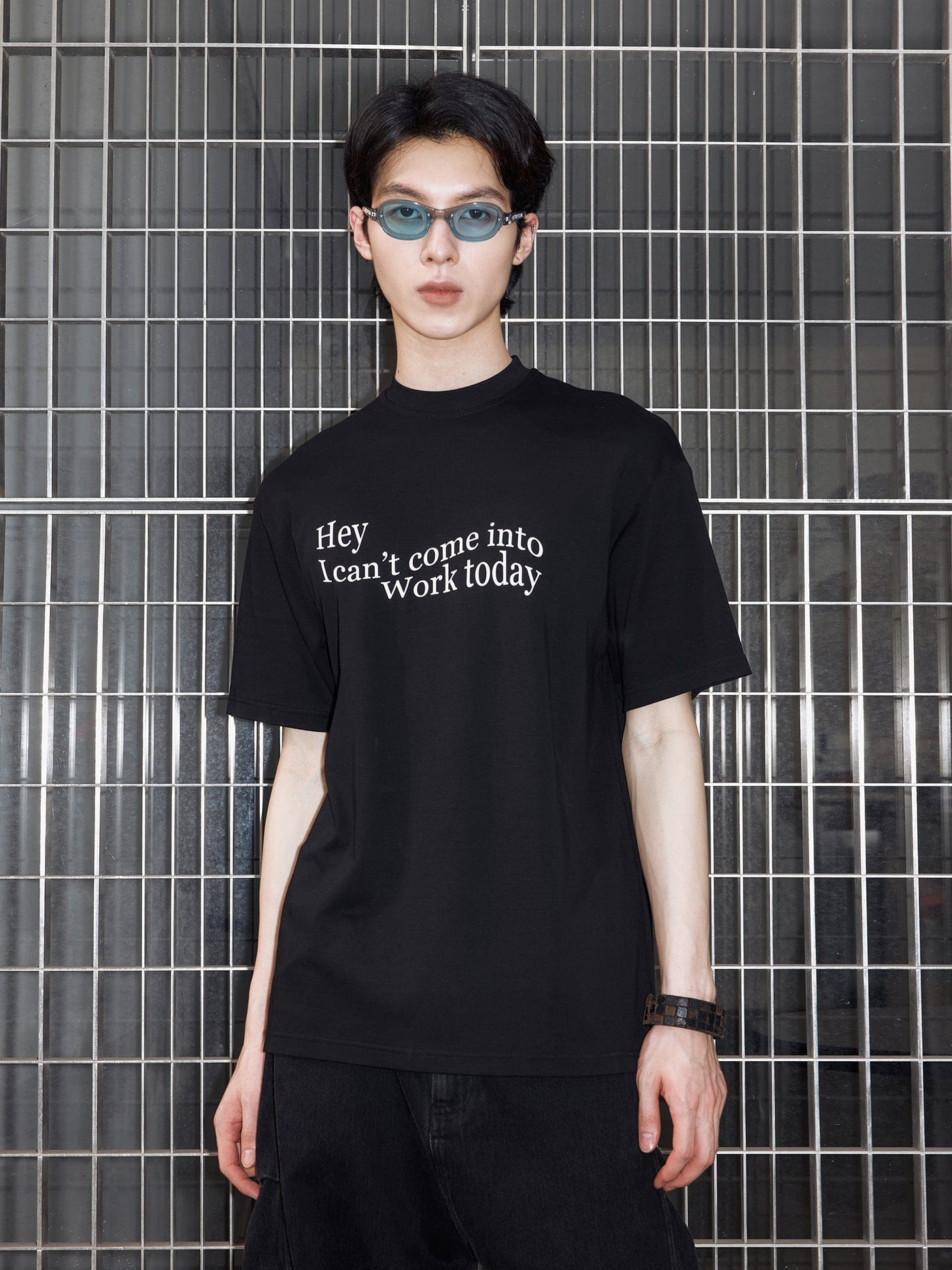 49PERCENT Essential Slogan T-Shirt, premium urban and streetwear designers apparel on PROJECTISR.com, 49PERCENT