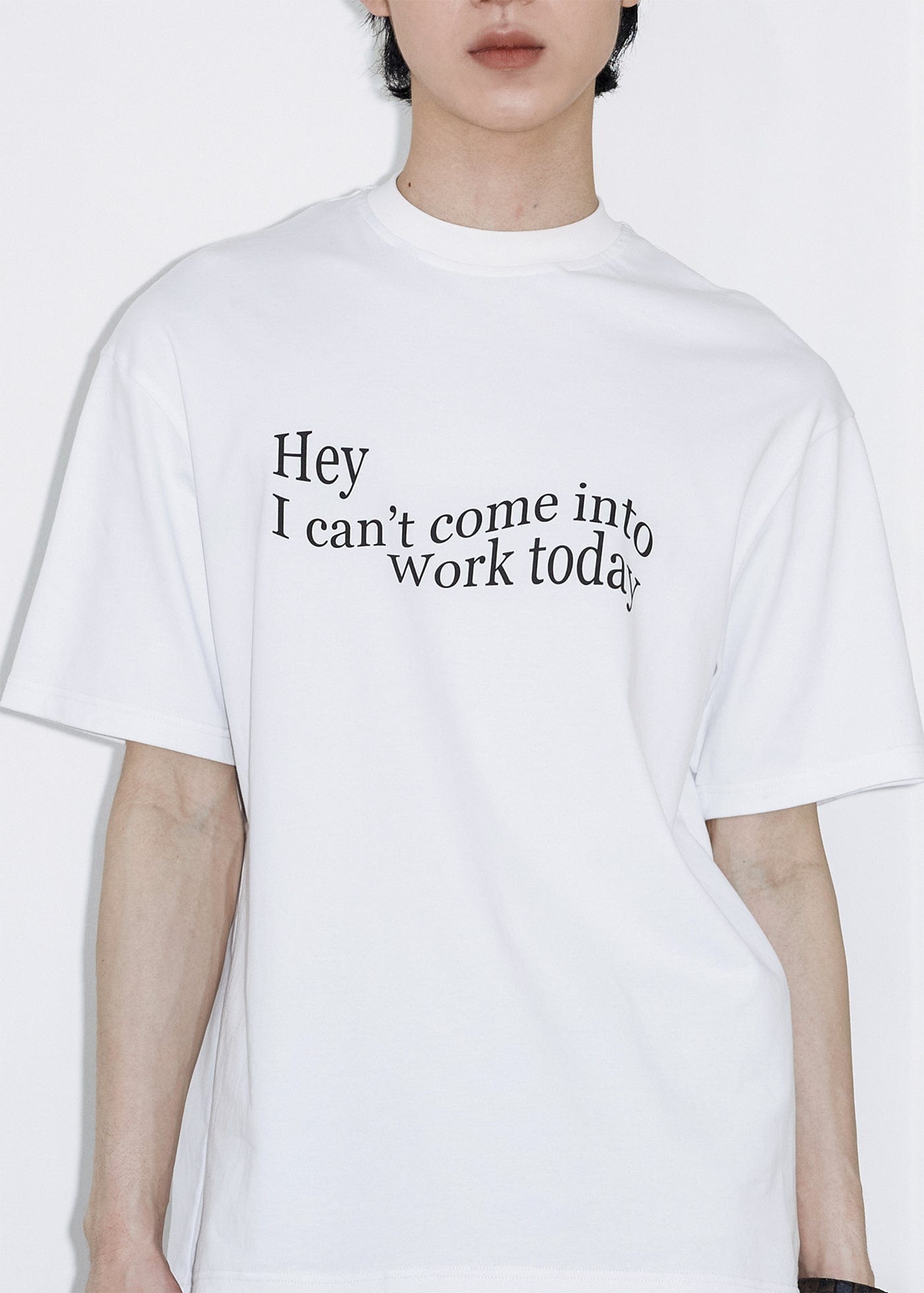 49PERCENT Essential Slogan T-Shirt, premium urban and streetwear designers apparel on PROJECTISR.com, 49PERCENT