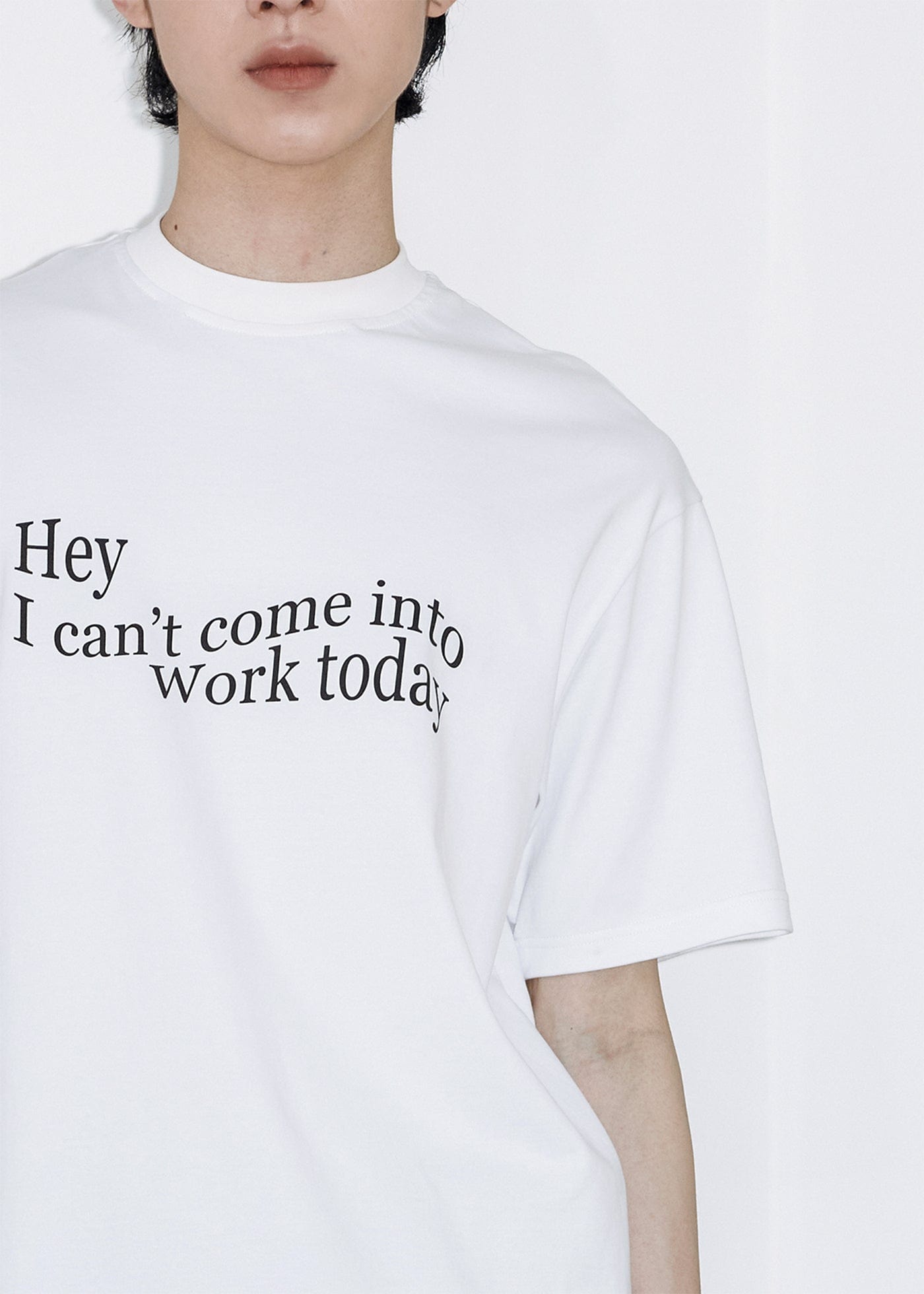 49PERCENT Essential Slogan T-Shirt, premium urban and streetwear designers apparel on PROJECTISR.com, 49PERCENT