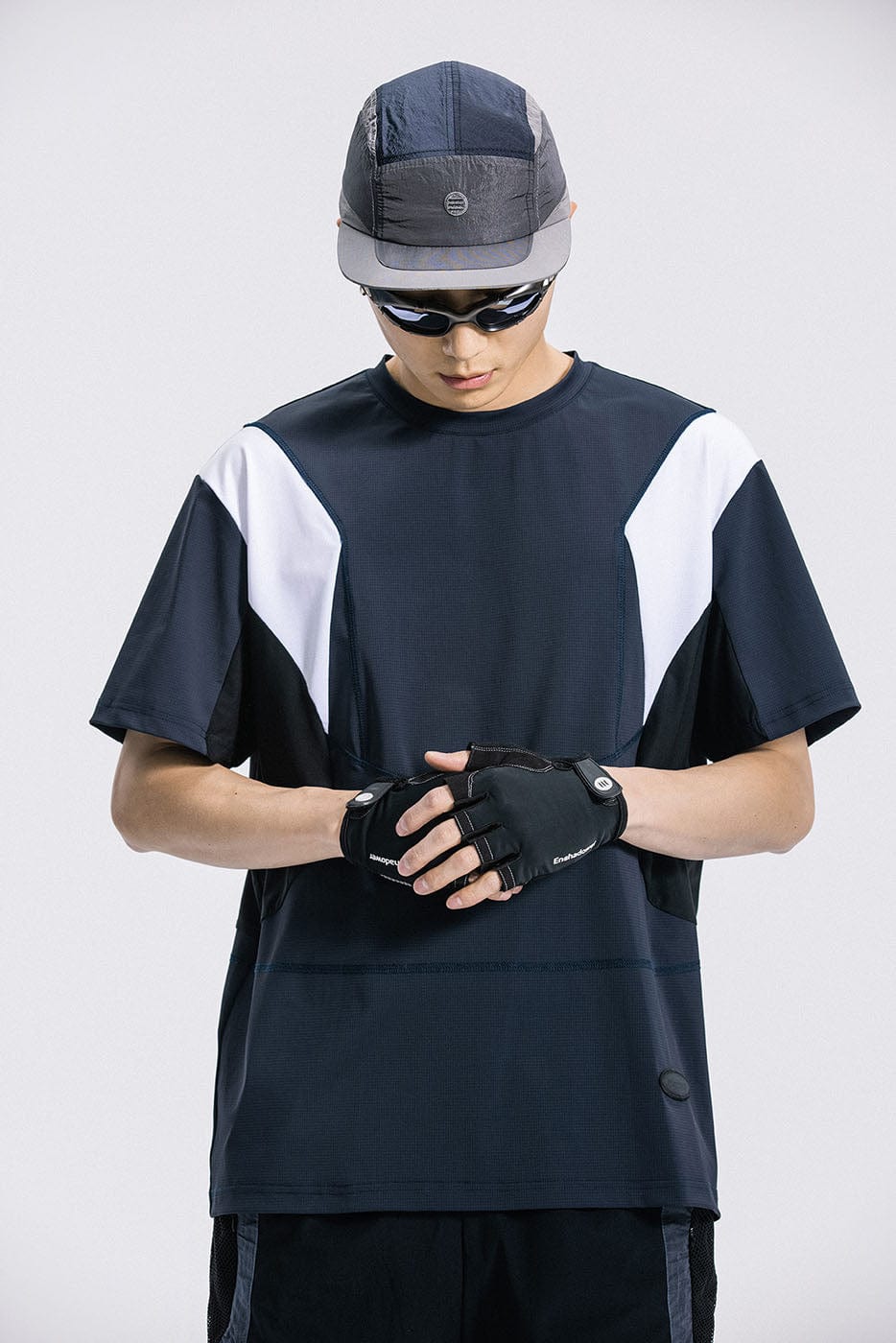 ENSHADOWER Contrasted 5-Panel Hat, premium urban and streetwear designers apparel on PROJECTISR.com, ENSHADOWER