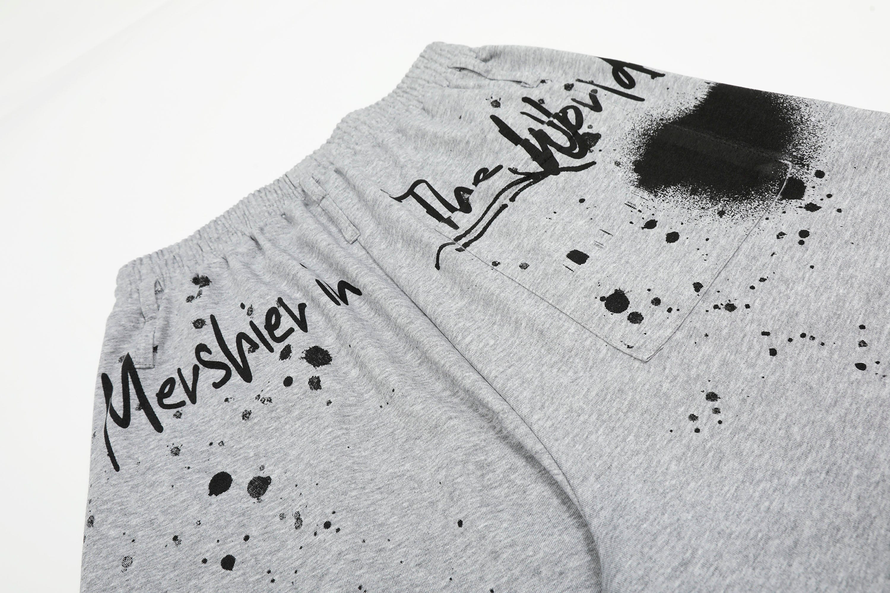 CLP Graffiti Spray Sweat Shorts