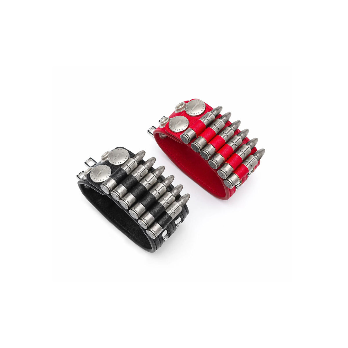 REBEL WAVE MOS Custom Hardware Bullet Cuff Bracelet