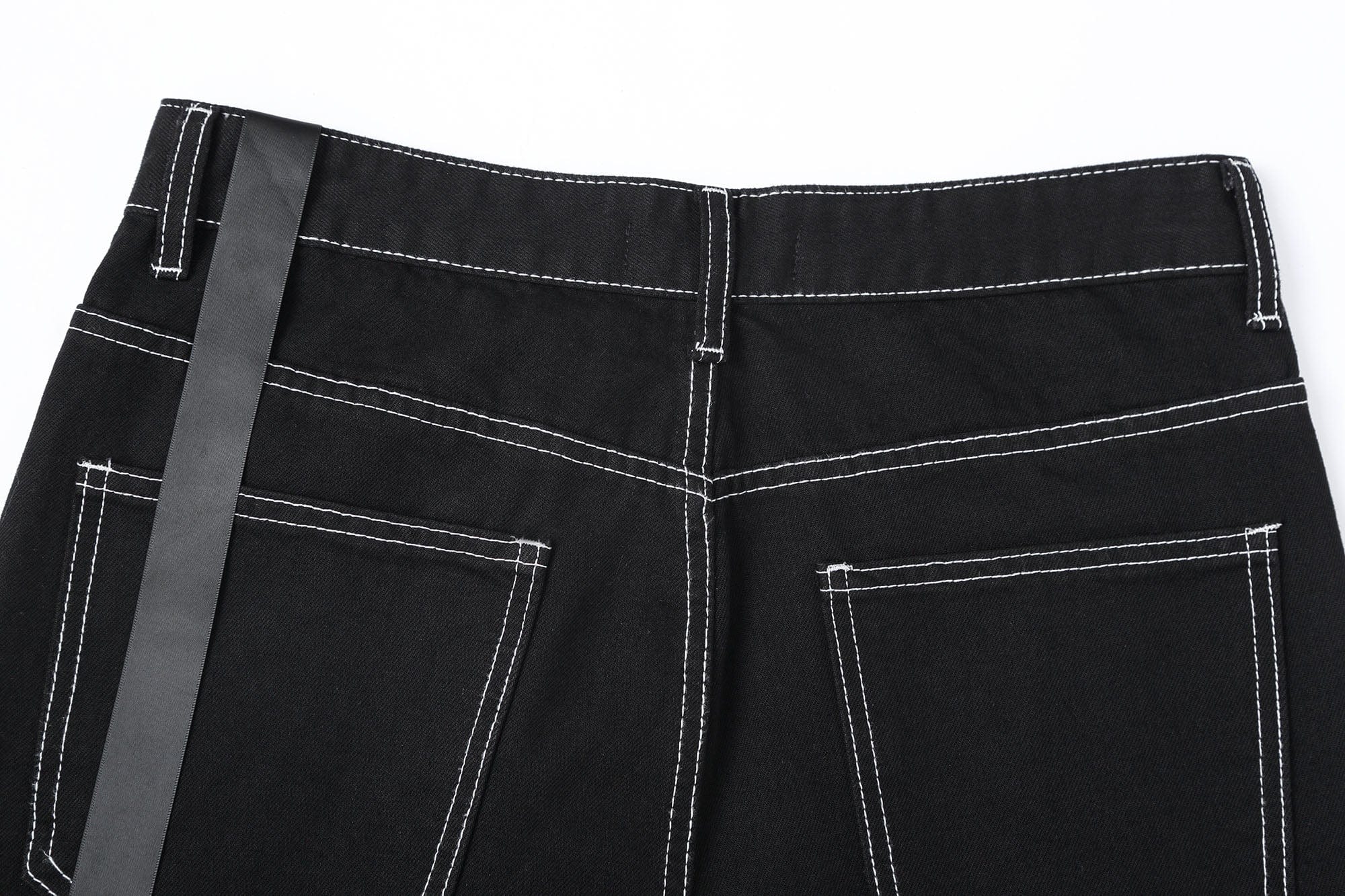 CLP Retro Stitch Ribbon Flared Jeans, premium urban and streetwear designers apparel on PROJECTISR.com, CLP