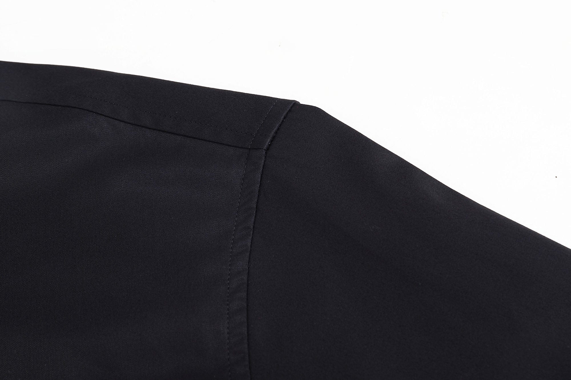 FACEONLAB Modern Patch-Pocket Poplin Shirt, premium urban and streetwear designers apparel on PROJECTISR.com, FACEONLAB