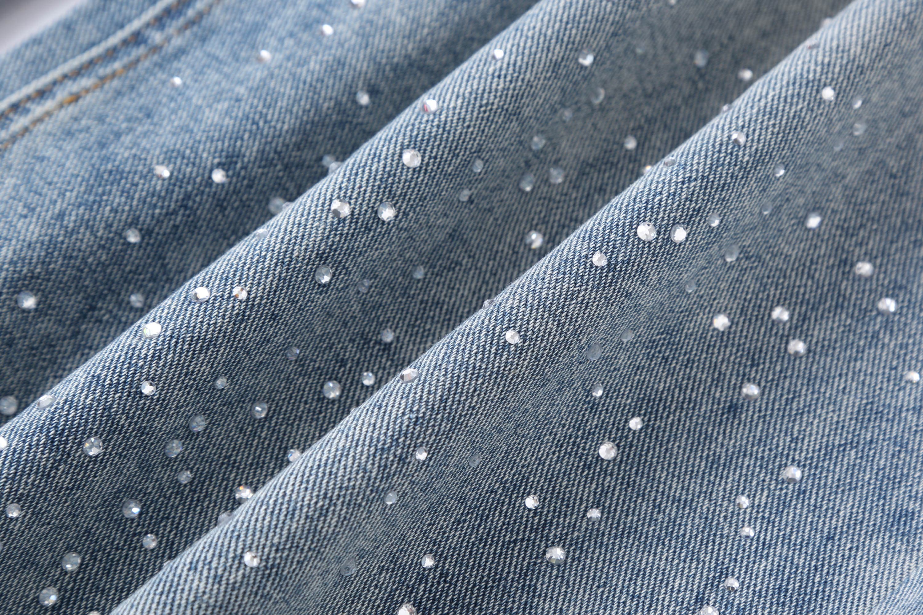 CLP Diamond Washed Wide-Leg Jeans