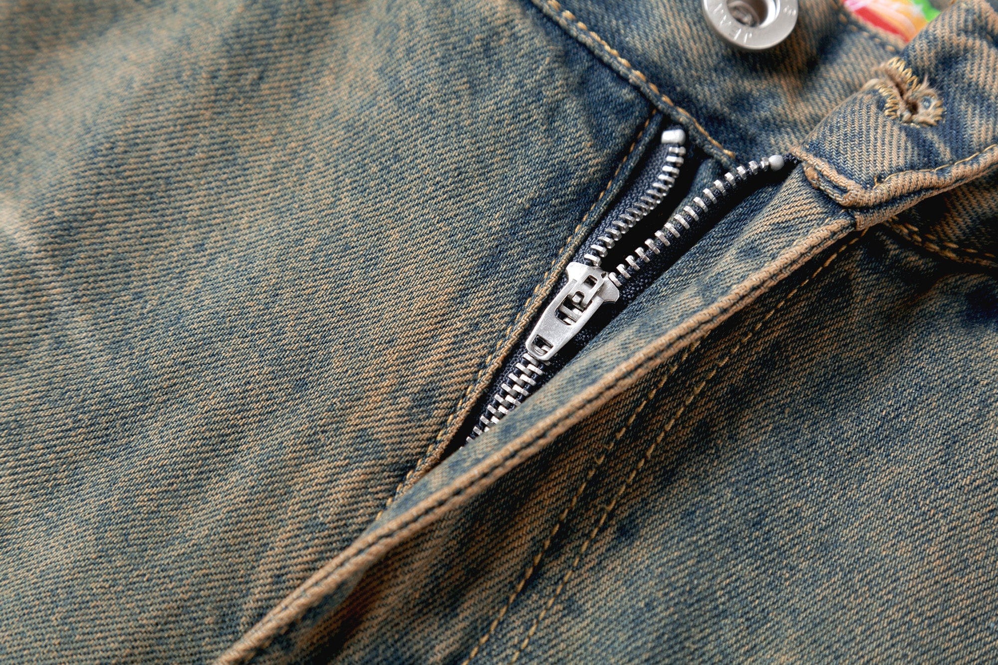 CLP Oversized Washed Denim Shorts, premium urban and streetwear designers apparel on PROJECTISR.com, CLP