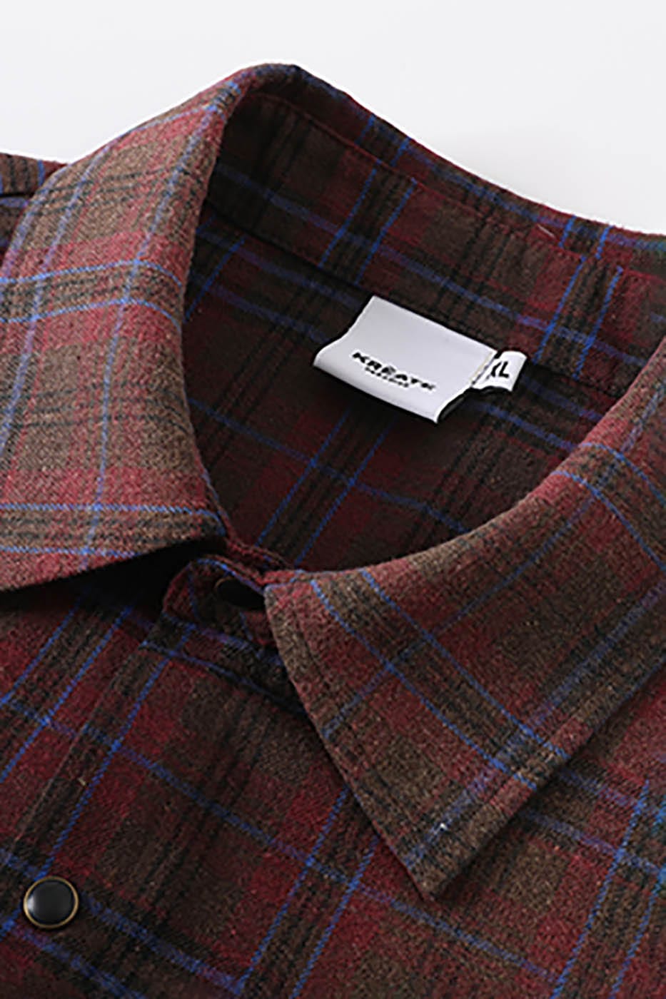 KREATE Distressed Plaid Vest, premium urban and streetwear designers apparel on PROJECTISR.com, KREATE