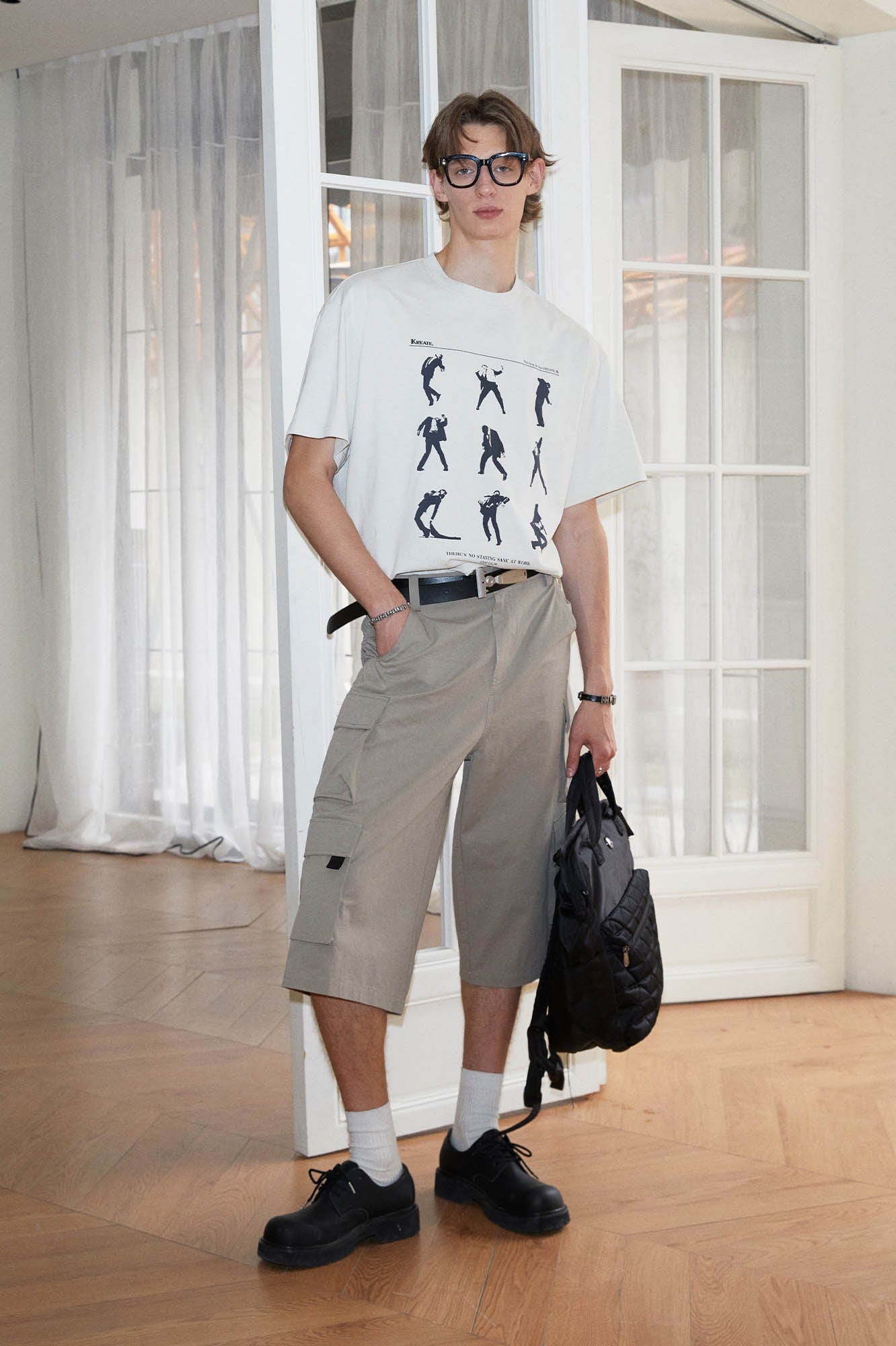 KREATE Multi-Pocket Cargo Shorts, premium urban and streetwear designers apparel on PROJECTISR.com, KREATE
