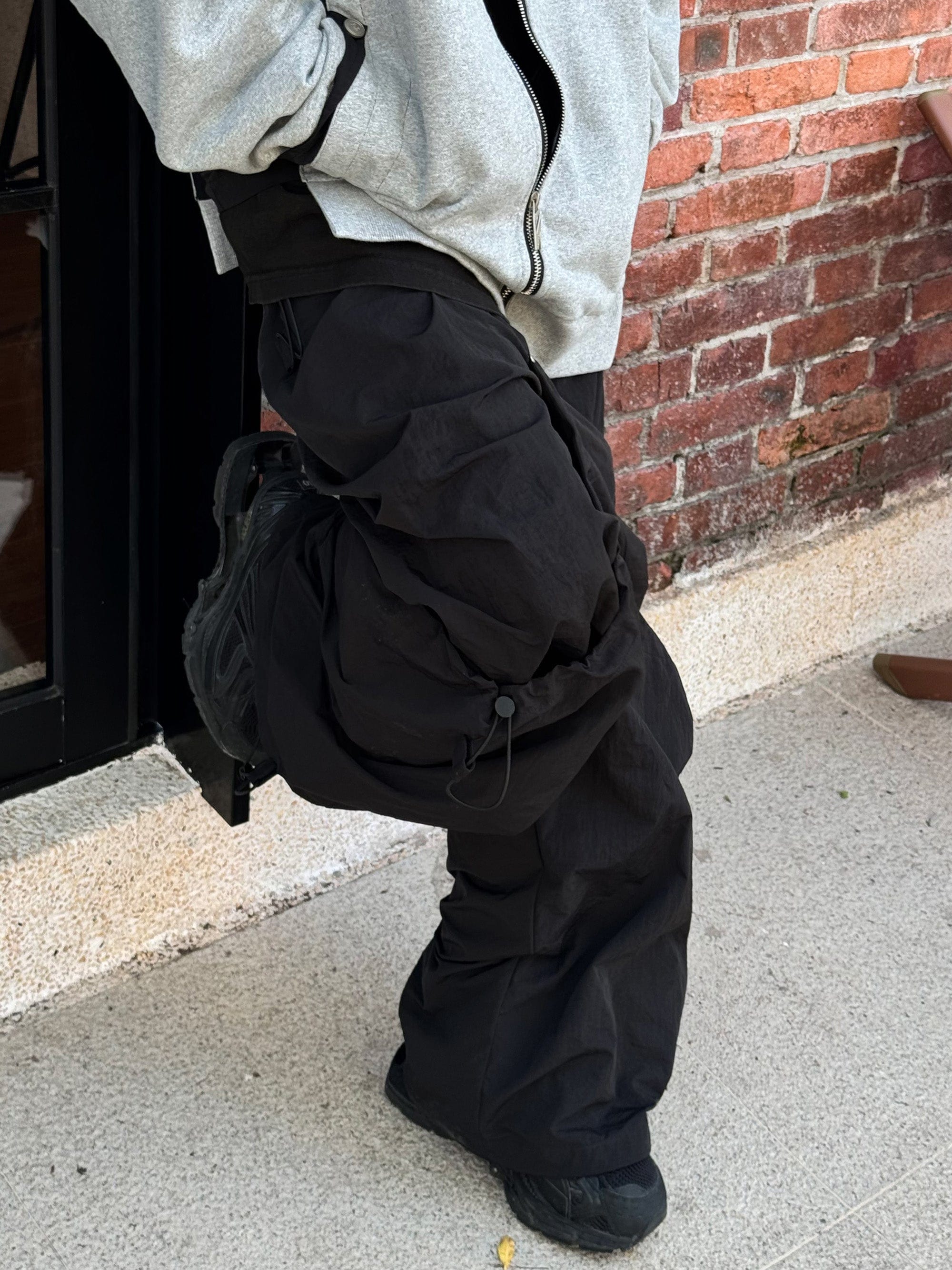RELABEL The Scar Six-Pocket Draw-String Rivet Pants, premium urban and streetwear designers apparel on PROJECTISR.com, RELABEL