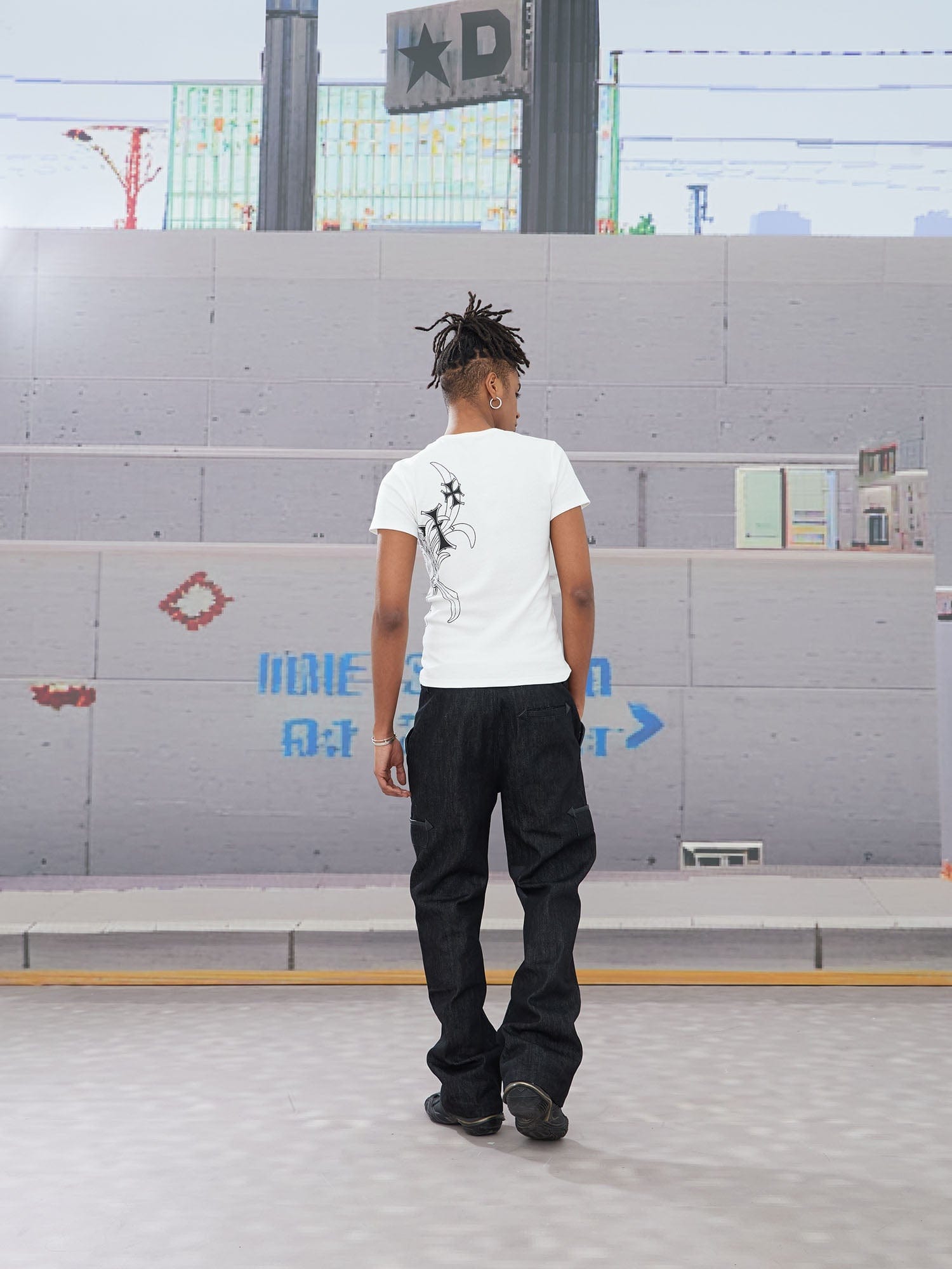 DND4DES Double-Zipper Multi-Pocket Raw Jeans, premium urban and streetwear designers apparel on PROJECTISR.com, DND4DES