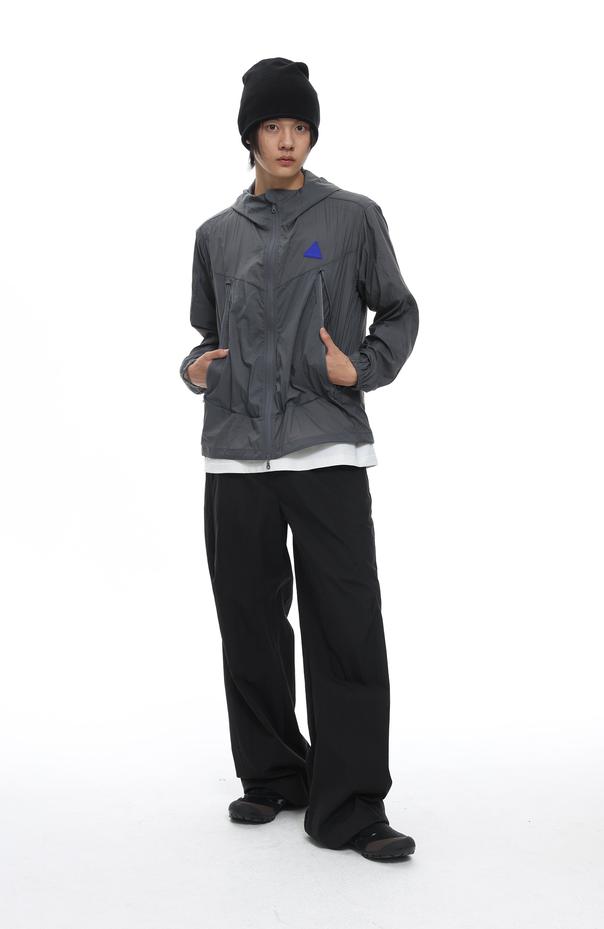 ROARINGWILD A ARCH Essential Drawstring Parachute Pants