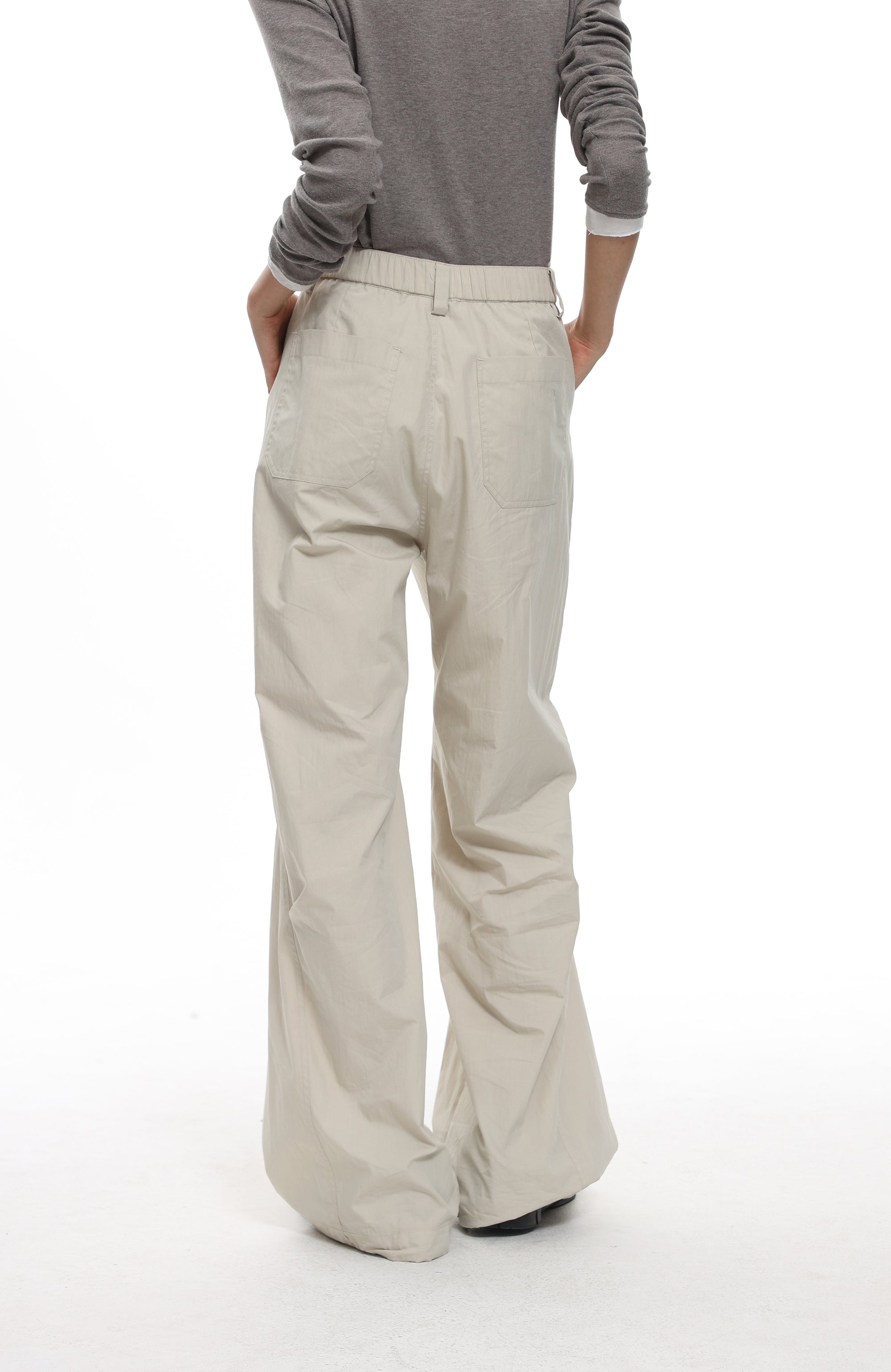 ROARINGWILD A ARCH Essential Drawstring Parachute Pants