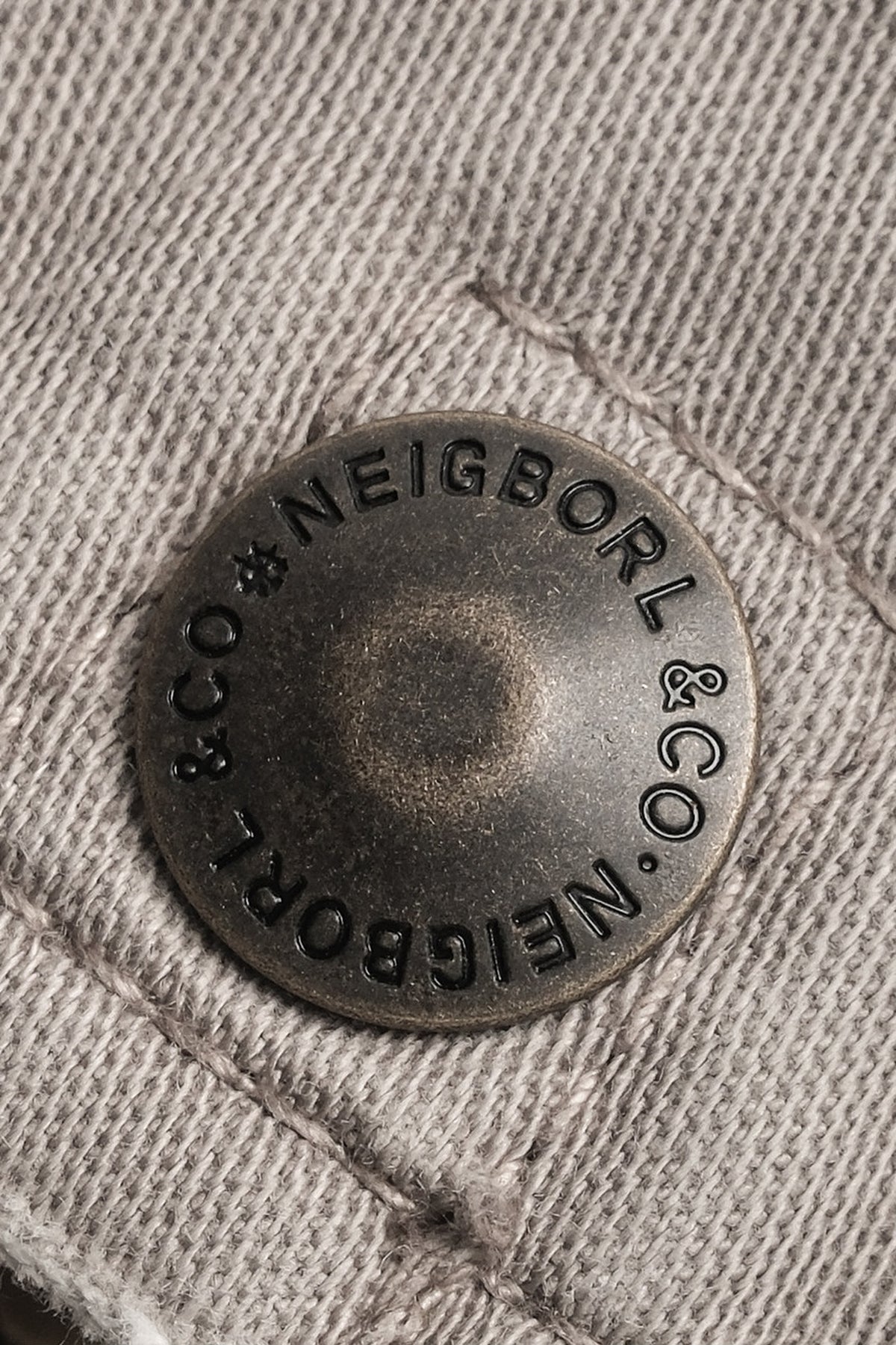 NEIGBORL Retro Multi-Pocket Straight-Leg Cargo Pants — detail