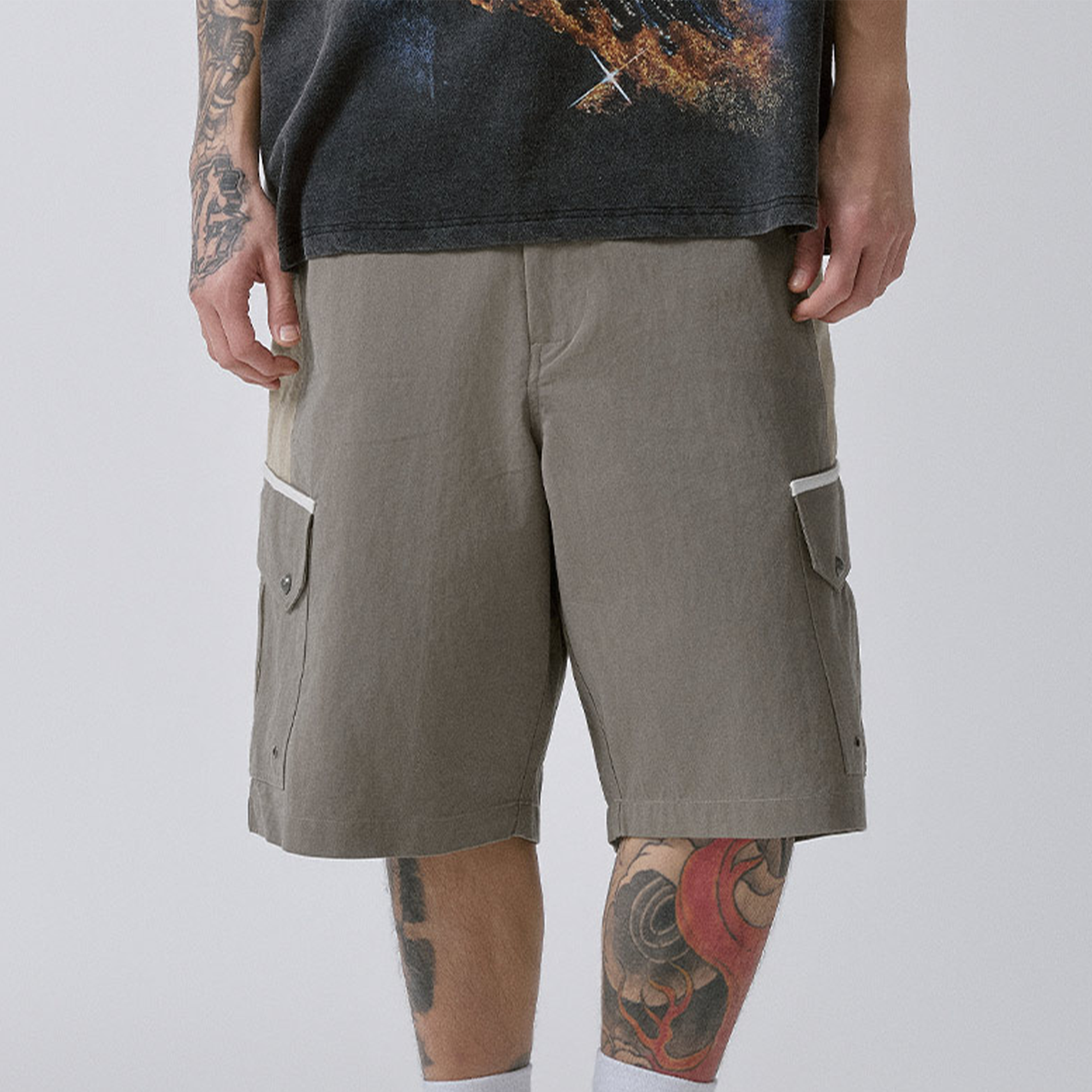 F2CE Outdoor Contrast Cargo Shorts