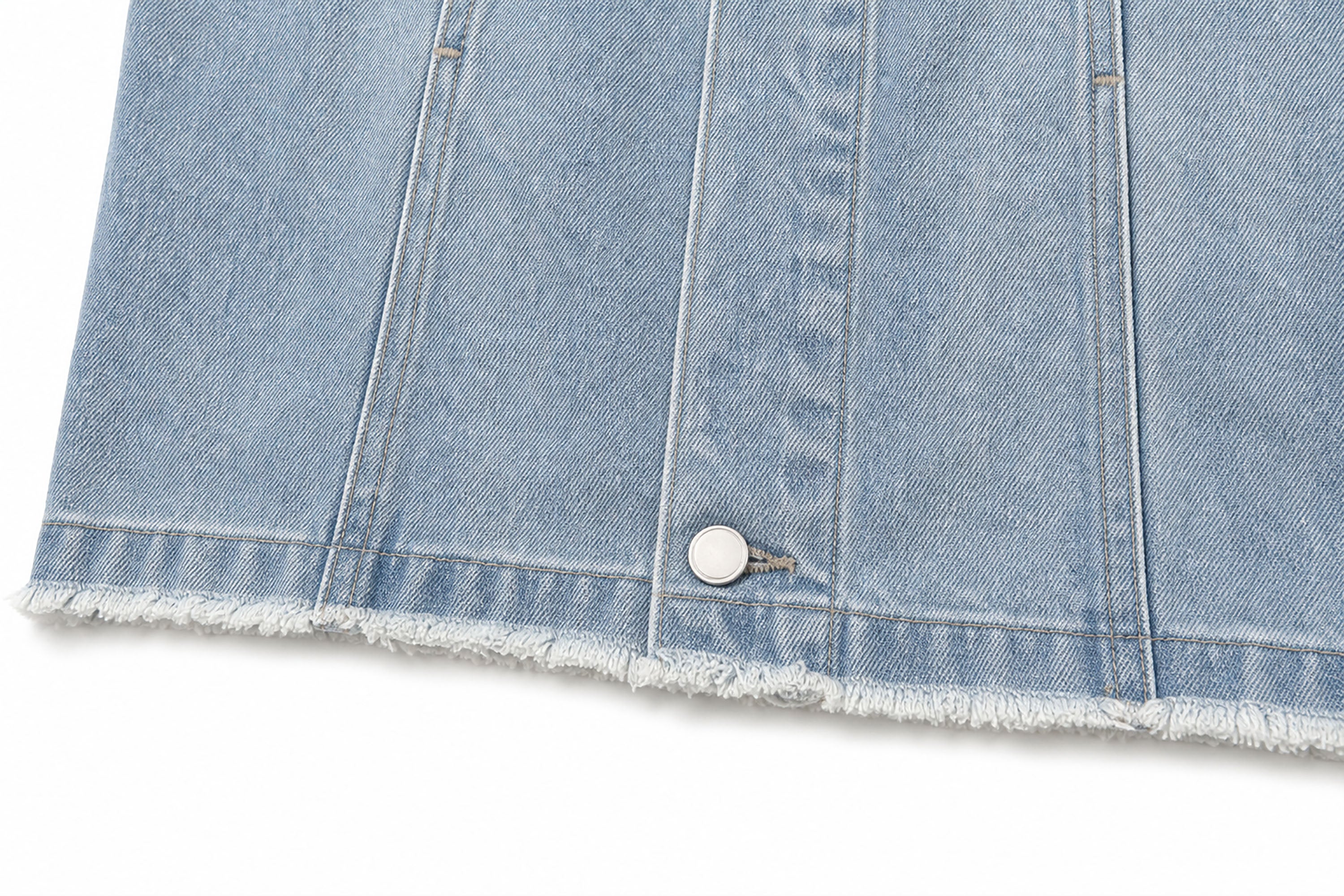CLP Washed Frayed-Hem Vest, premium urban and streetwear designers apparel on PROJECTISR.com, CLP
