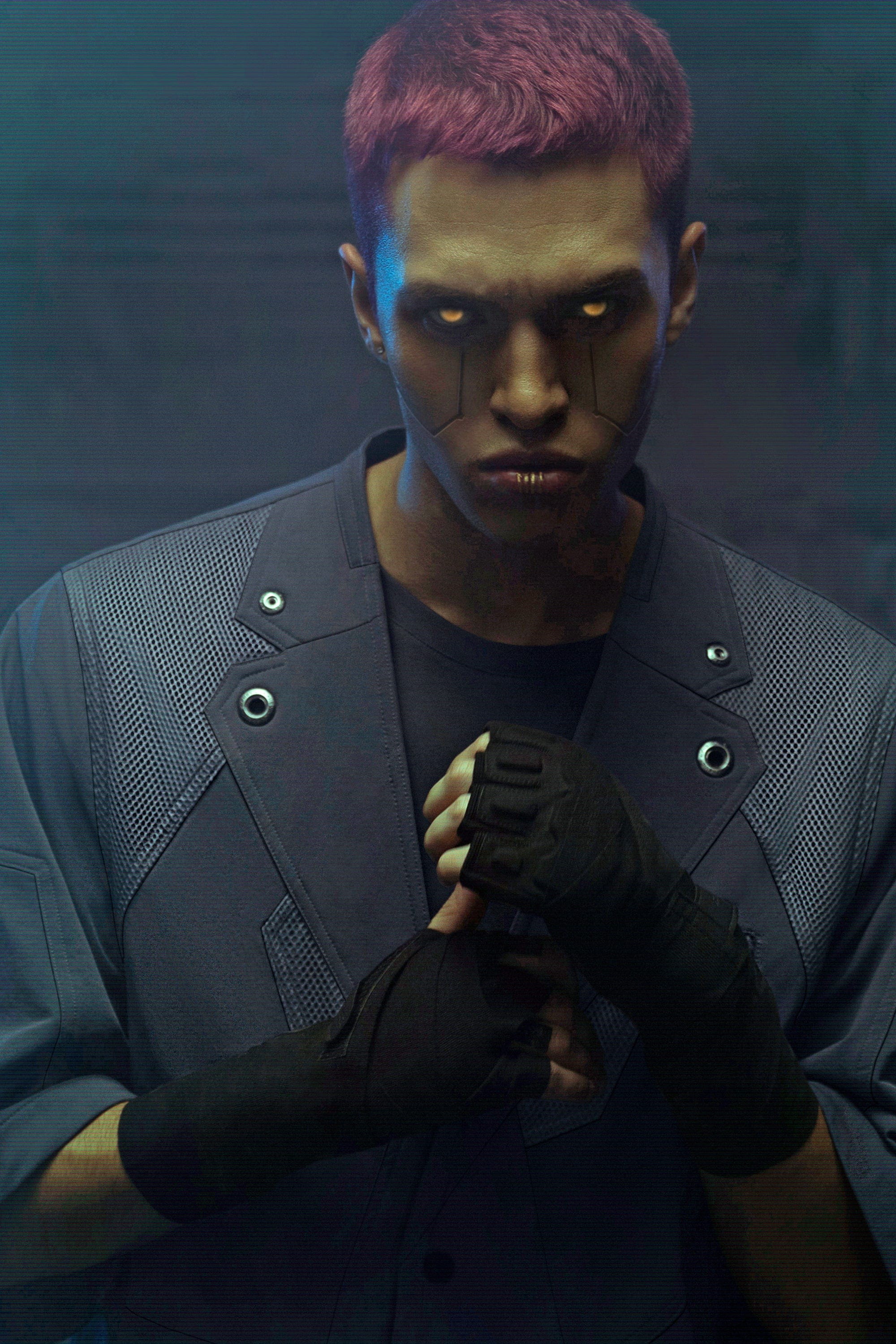 XIPHEVIL Bellator IV Mesh Metal Short-Sleeve Blazer Black, premium urban and streetwear designers apparel on PROJECTISR.com, XIPHEVIL