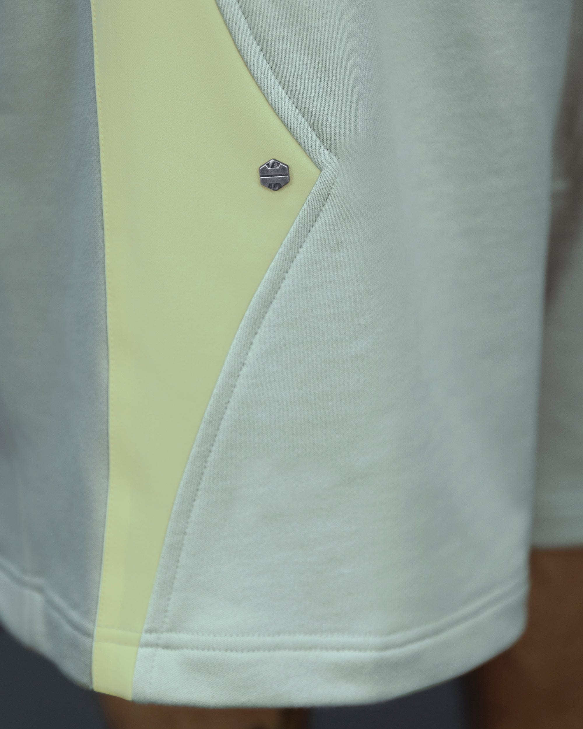 XIPHEVIL Modern Deconstructed Rivet Jersey Sliver, premium urban and streetwear designers apparel on PROJECTISR.com, XIPHEVIL