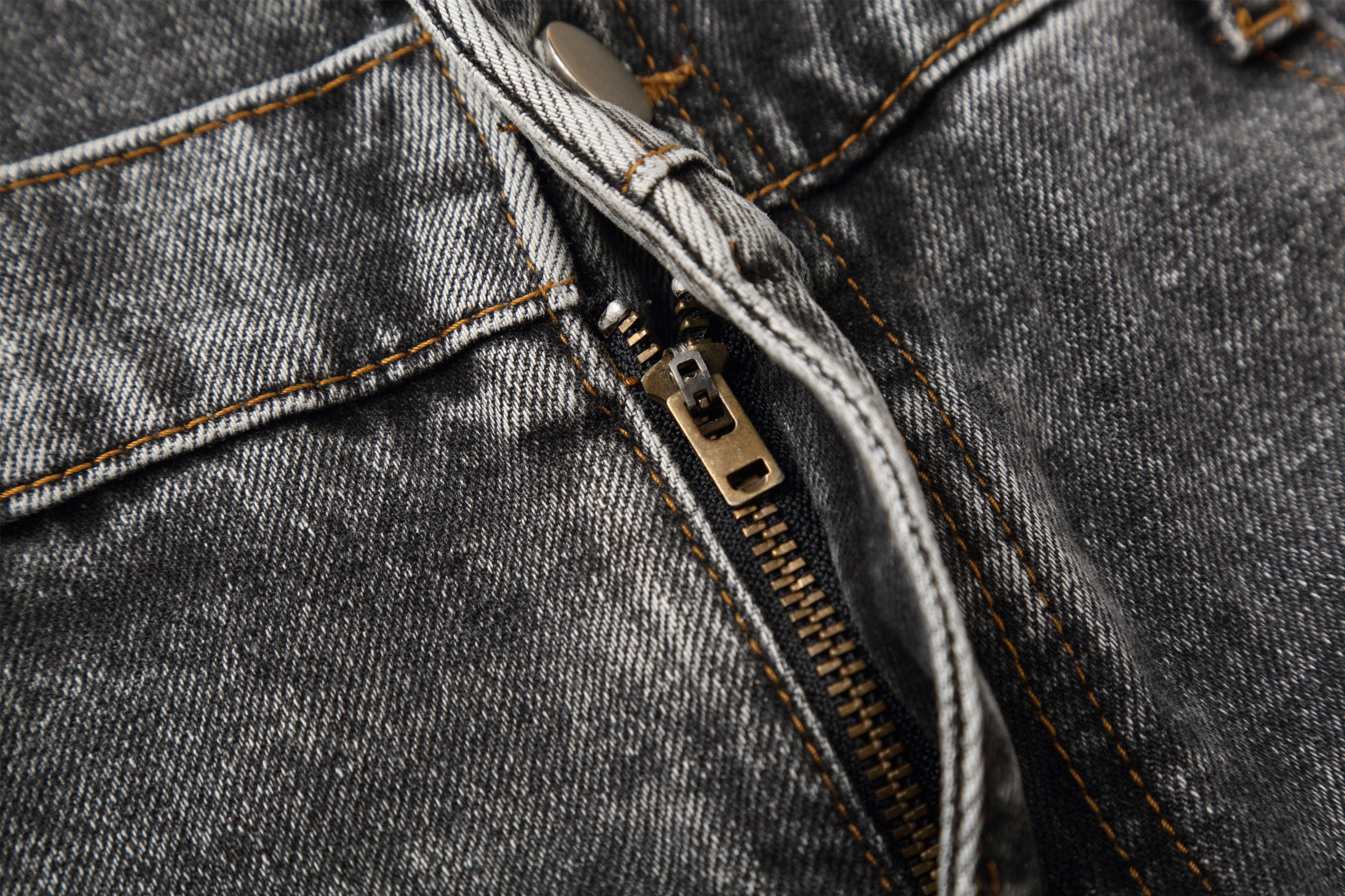CLP Retro Washed Double-Waist Denim Shorts