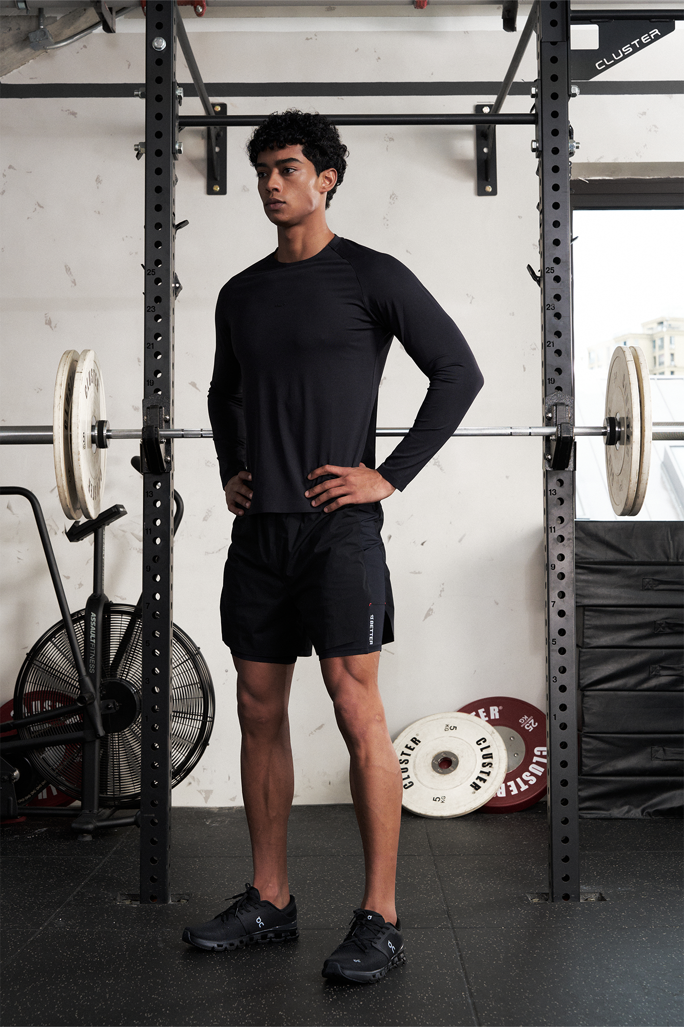 PUMPPLUS Quick-Dry Layered Training Shorts, premium urban and streetwear designers apparel on PROJECTISR.com, PUMPPLUS