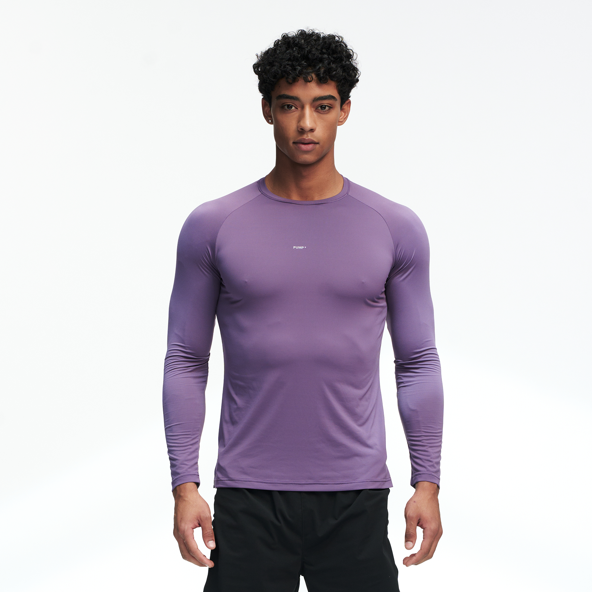 PUMPPLUS Antibacterial Quick-Dry Slim Long-Sleeve Tee, premium urban and streetwear designers apparel on PROJECTISR.com, PUMPPLUS