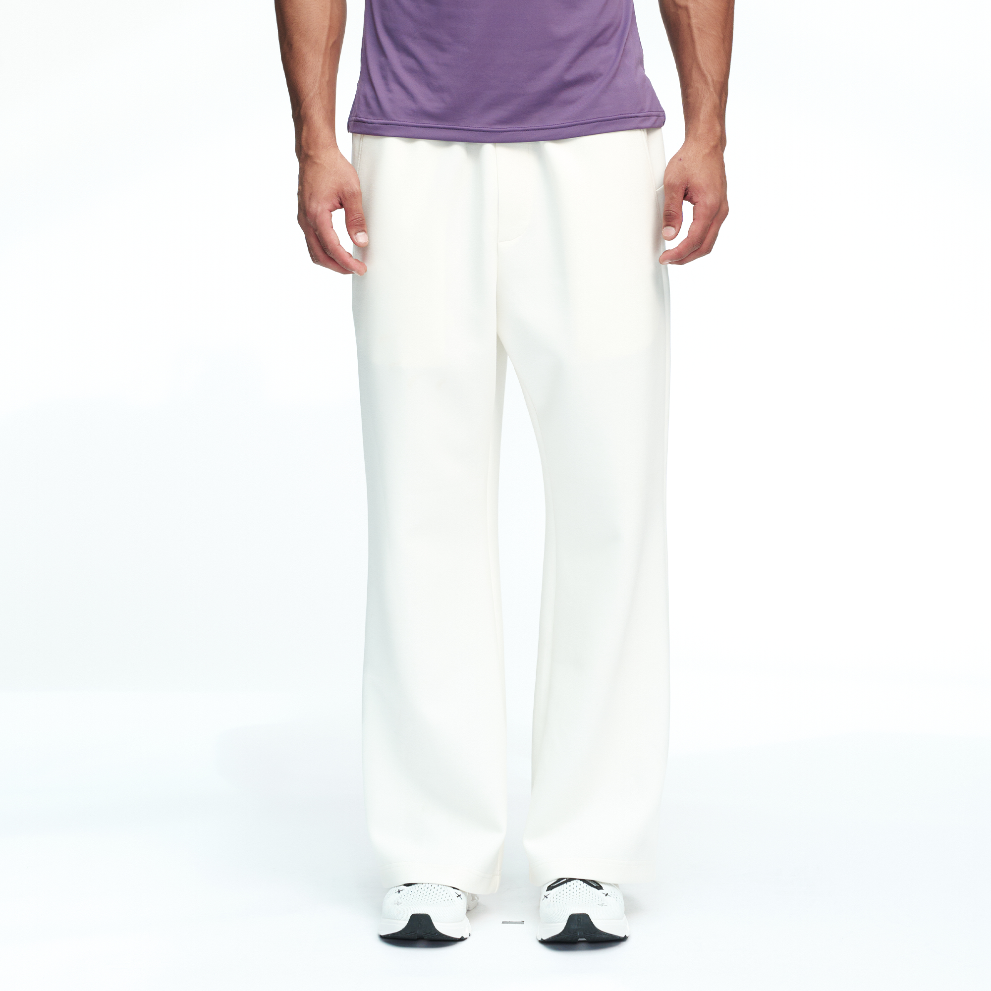 PUMPPLUS Moisture-Wicking Flared Straight-Leg Pants, premium urban and streetwear designers apparel on PROJECTISR.com, PUMPPLUS